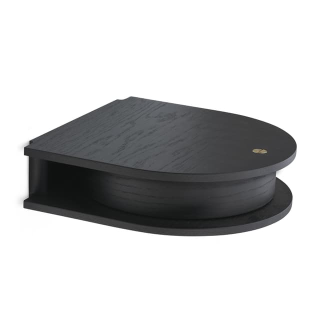 Valet Seinälaatikko Black Painted Oak Small