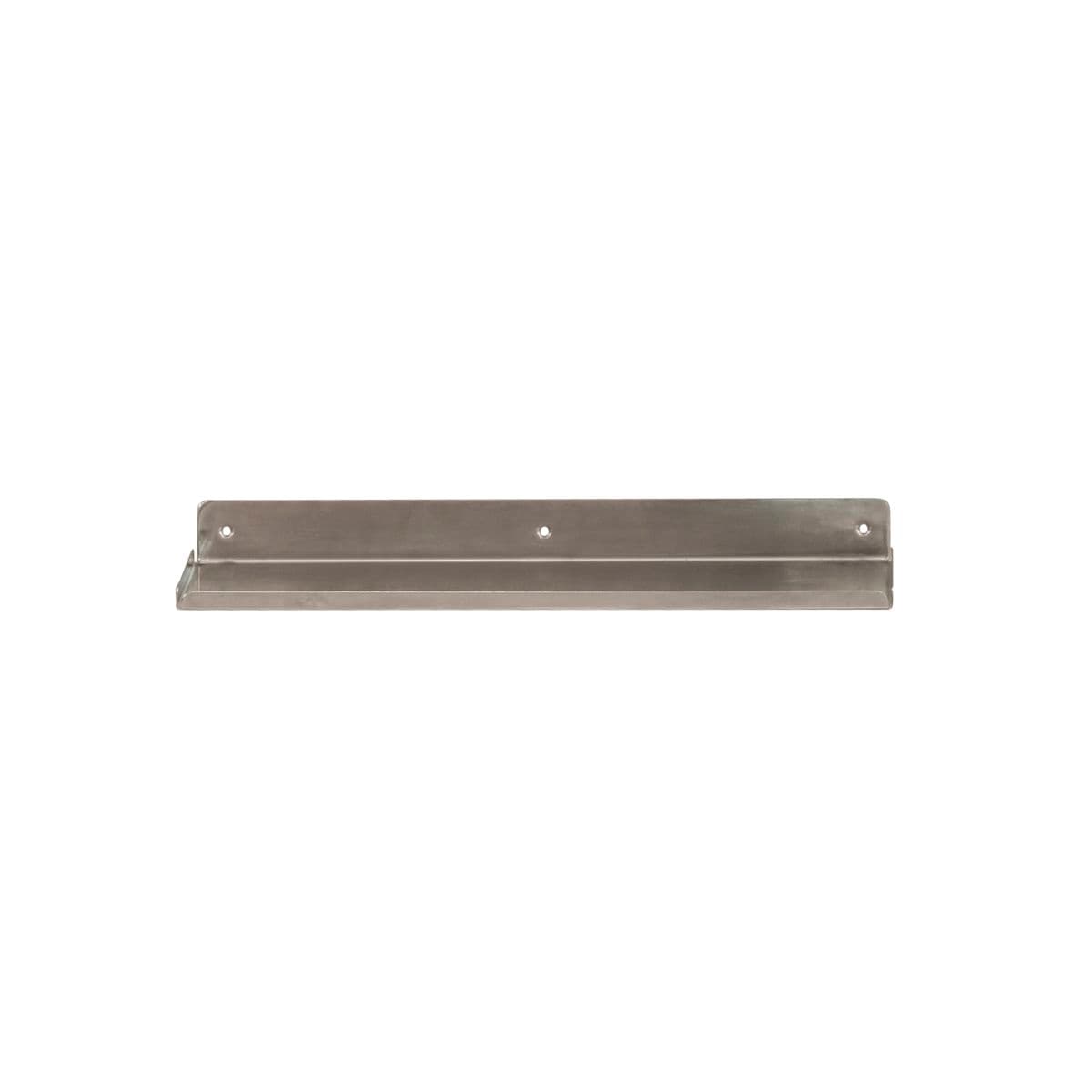 Ledge seinähylly harjattu hopea 43 cm