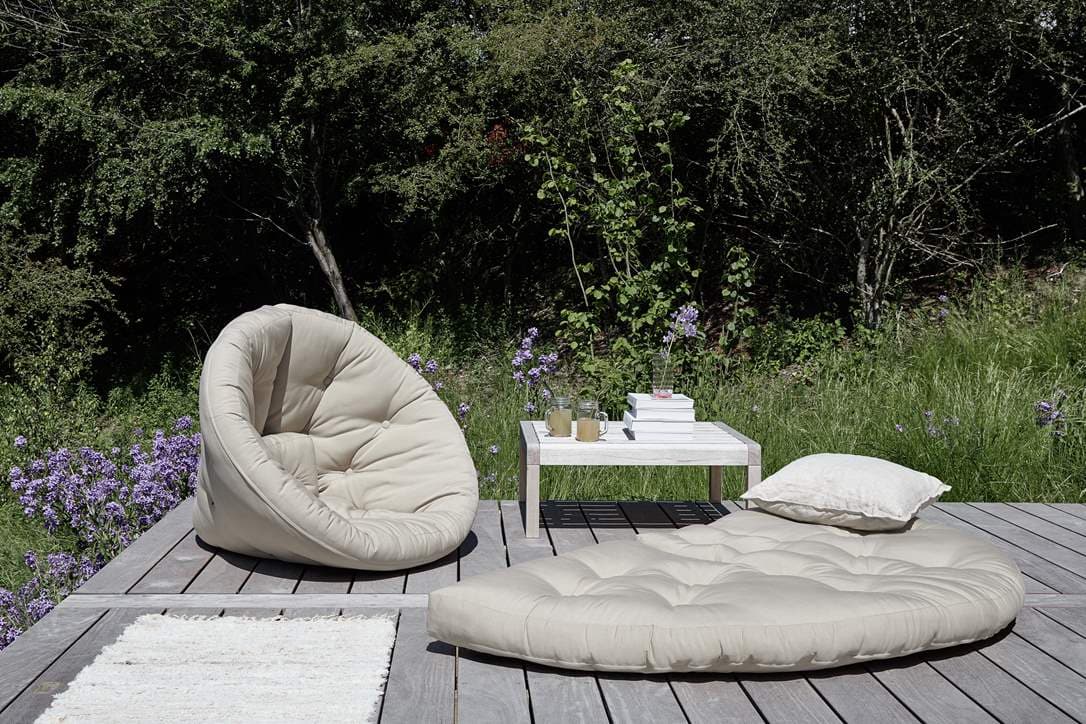 Nido Outdoor Loungerahi Valkoinen