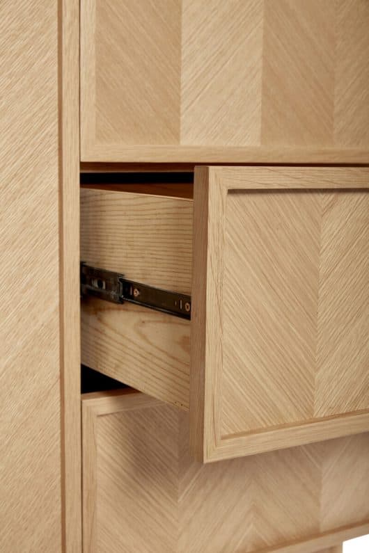 Herringbone Vaatekaappi FSC Tammea 100 x 180 cm
