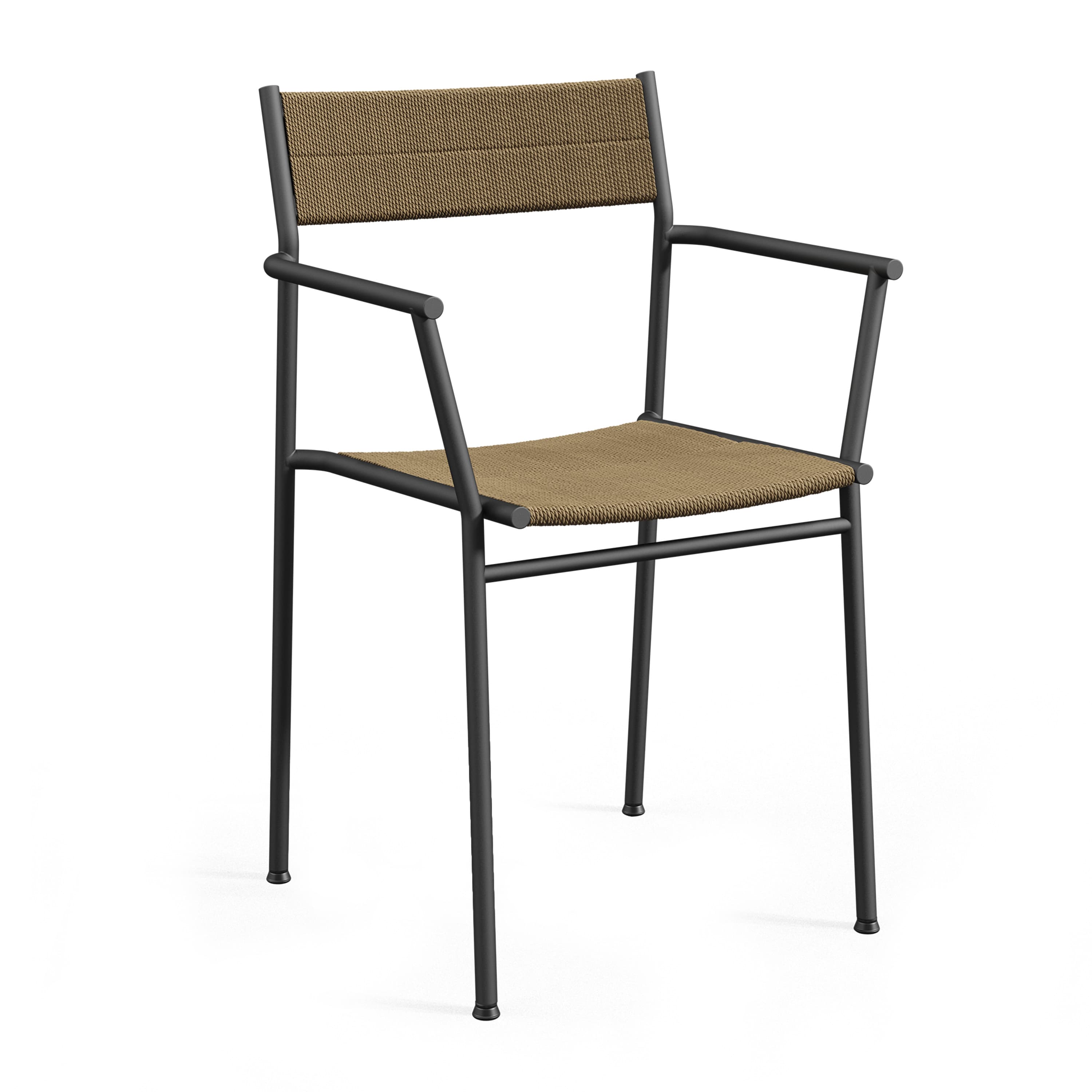 Vev Käsinojallinen Tuoli Black/Brown