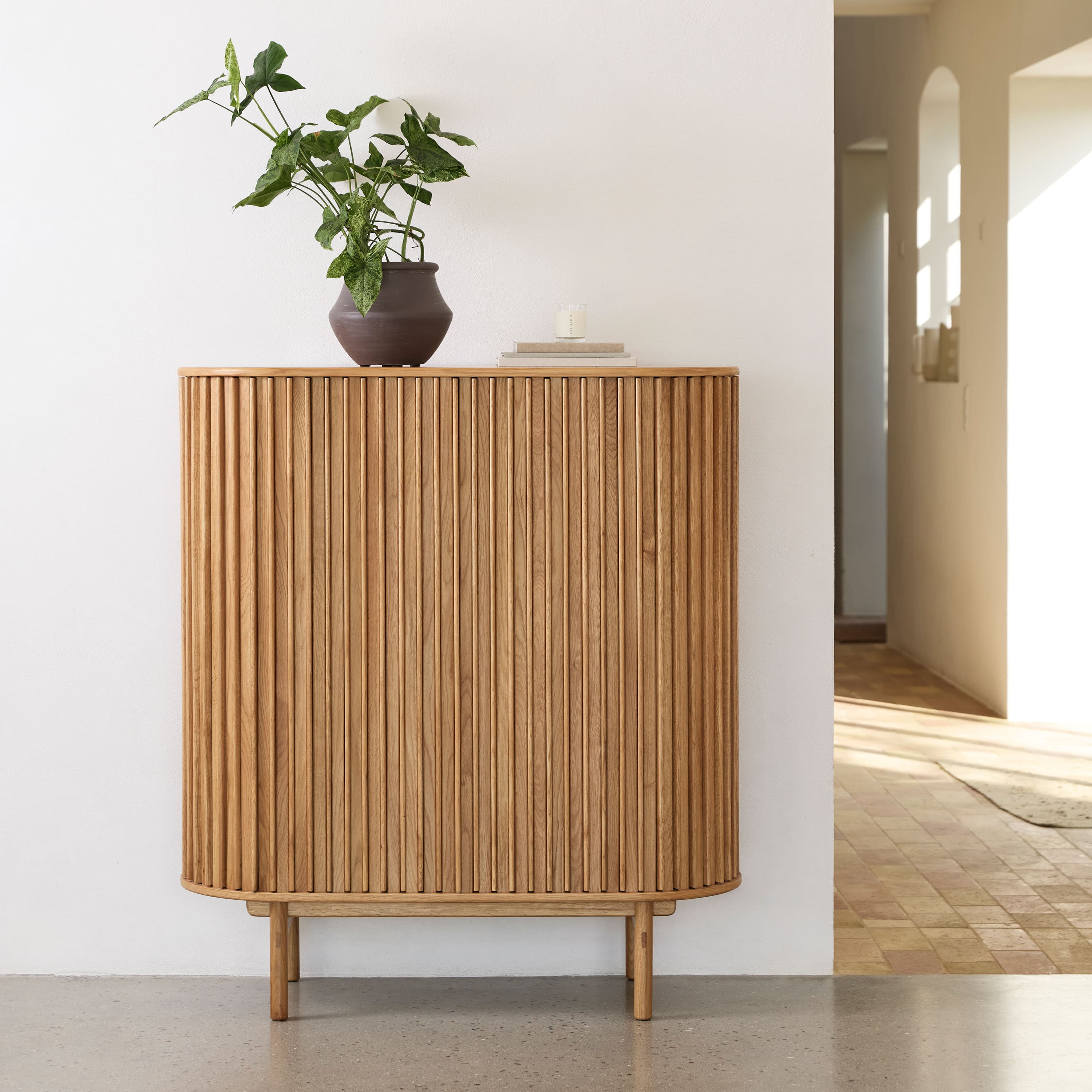 Alice Kaappi Natural Oak 125cm