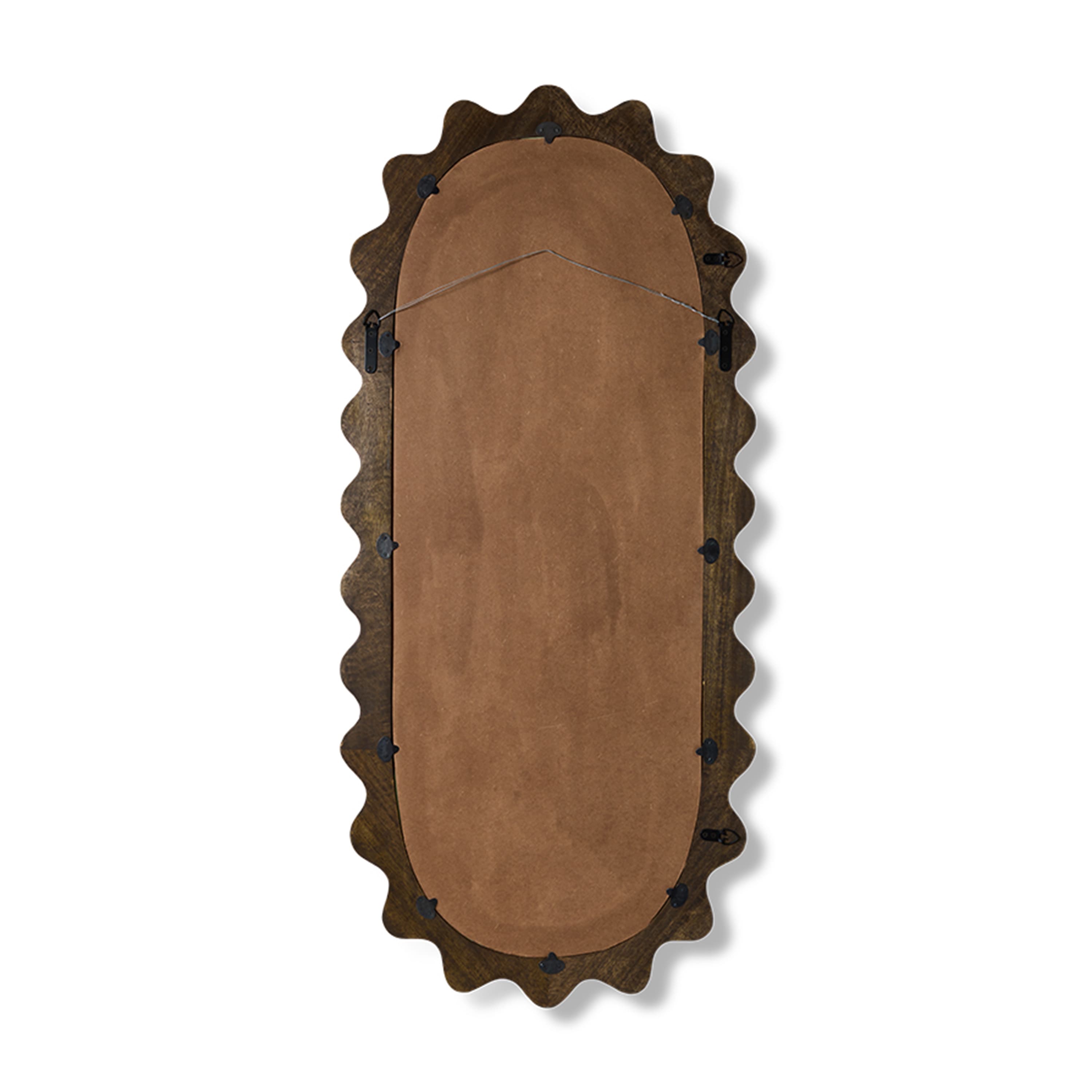 Wooden Ripple Peili 61x135