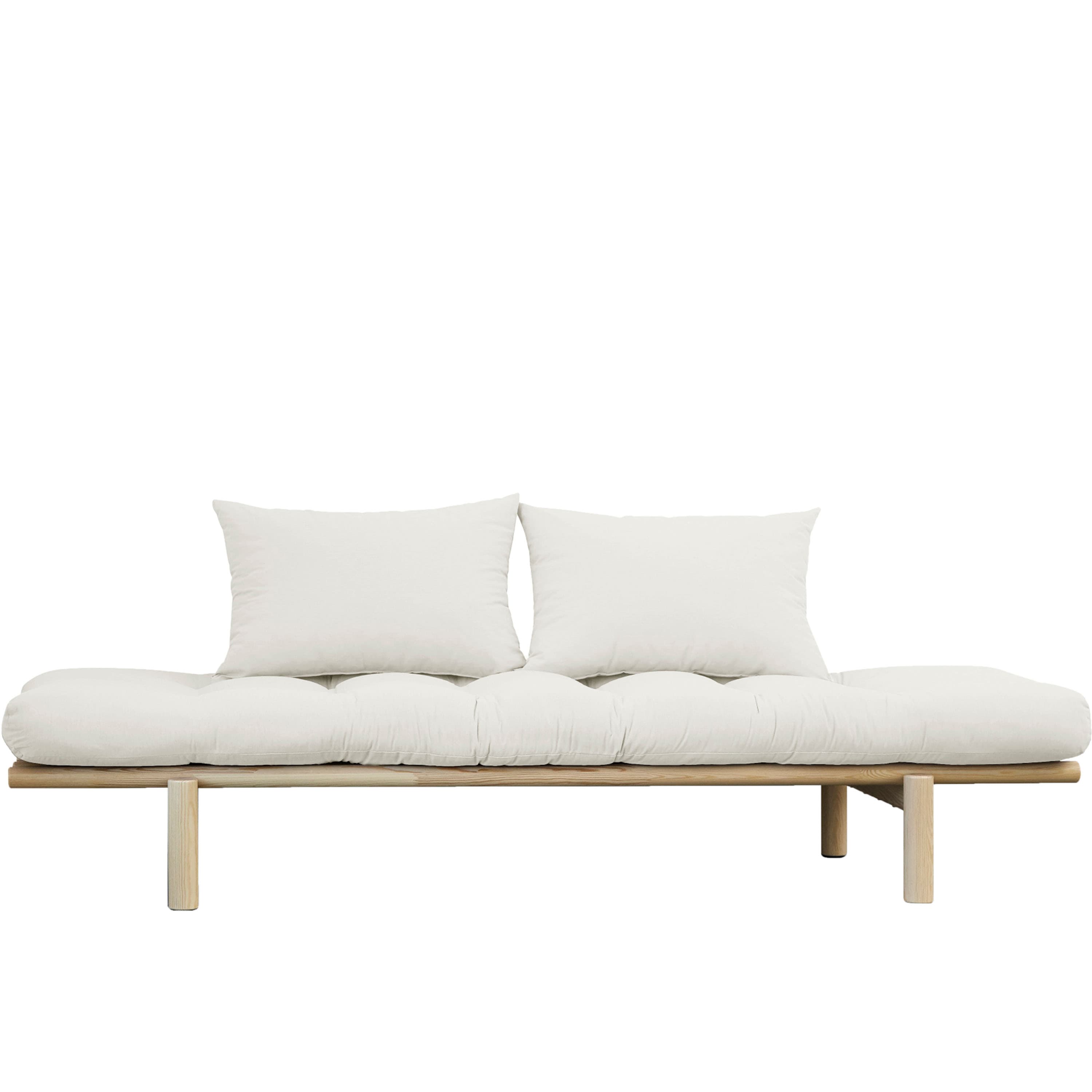 Pace Sohvasänky Luonnonväri/White 200 cm