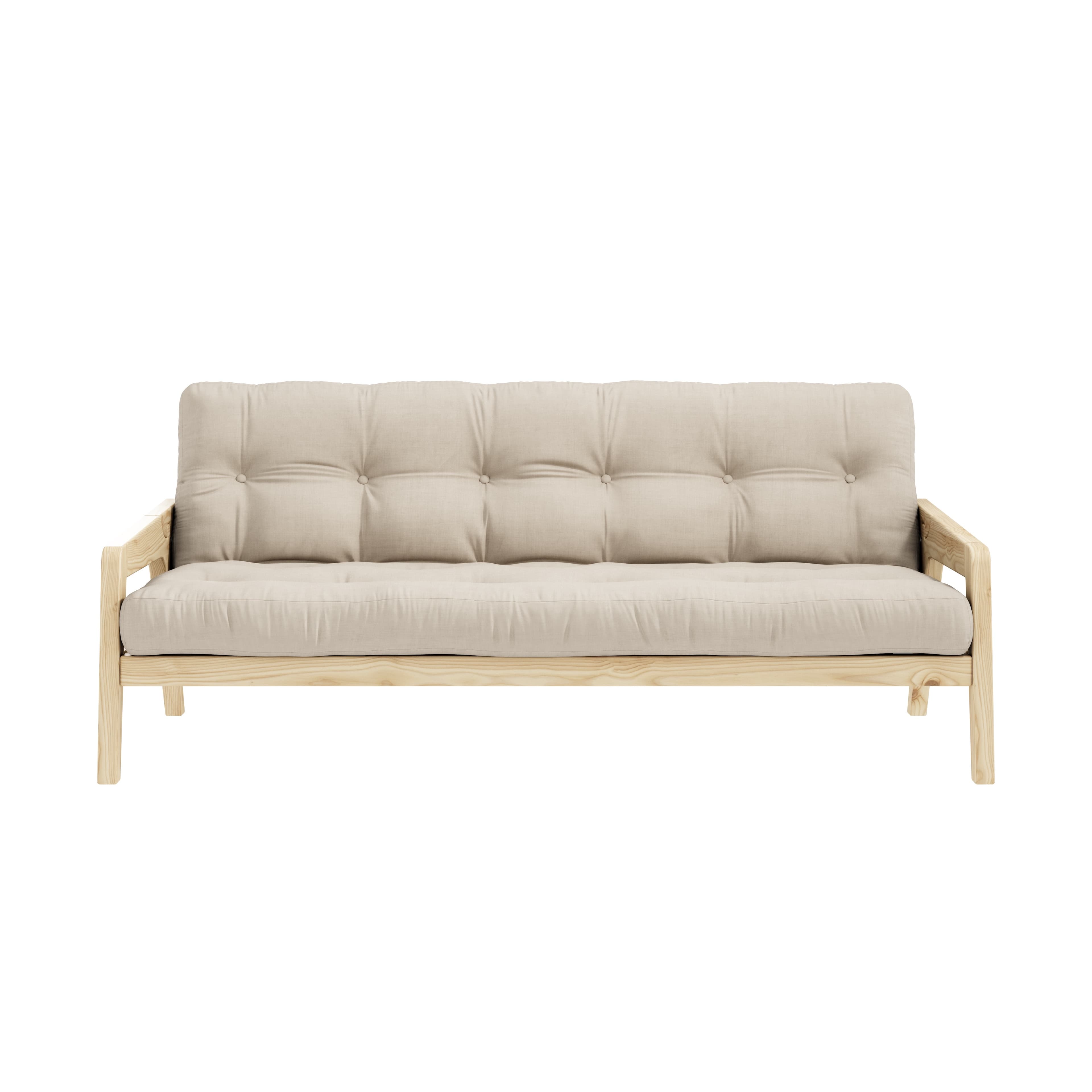 Grab Vuodesohva Nature/Beige 204cm