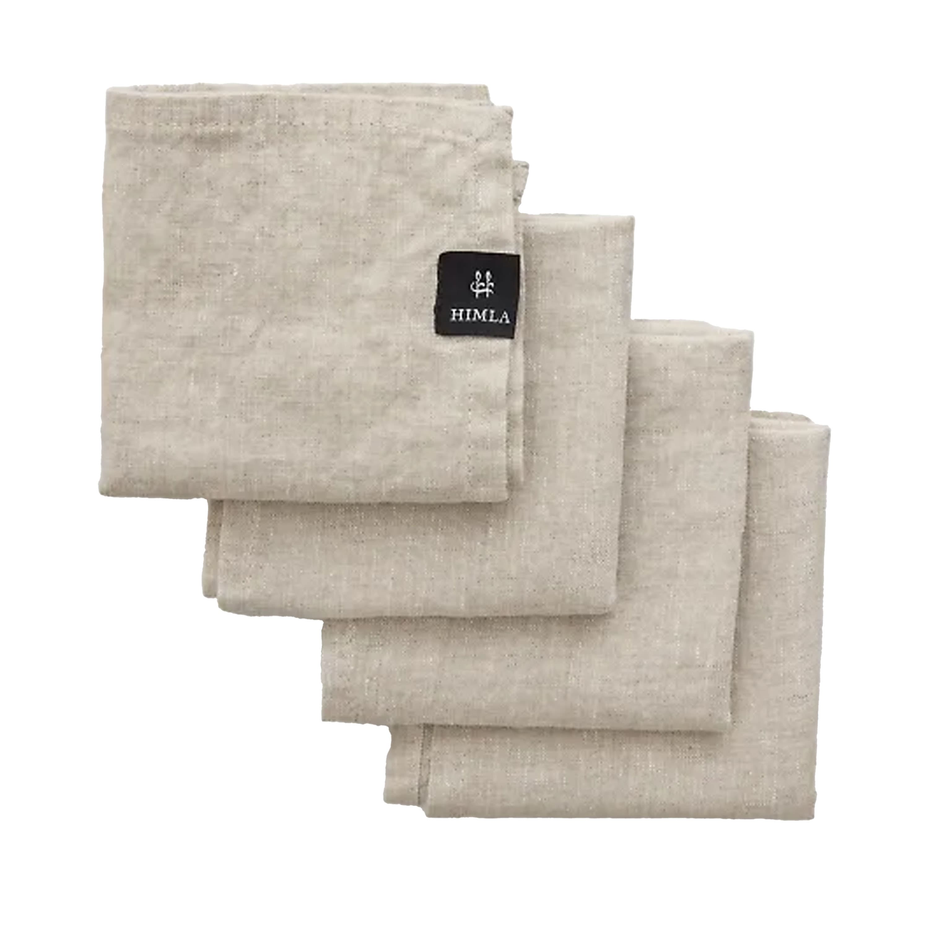 Sunshine Pellava Lautasliina Kaura Oatmeal 4 kpl