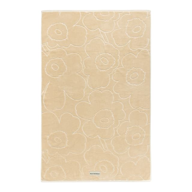 Piirto Unikko Kylpypyyhe Straw/Off White 70x150