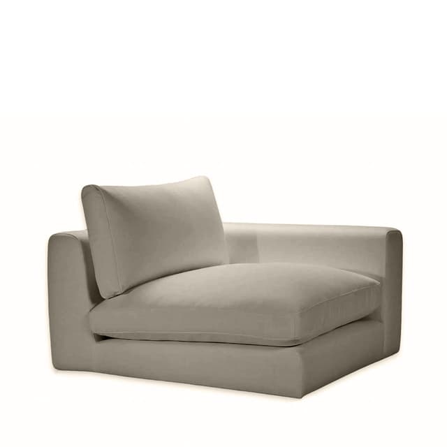 Capri 1-istuttava sohvaosa oikea käsinoja Beige 107cm