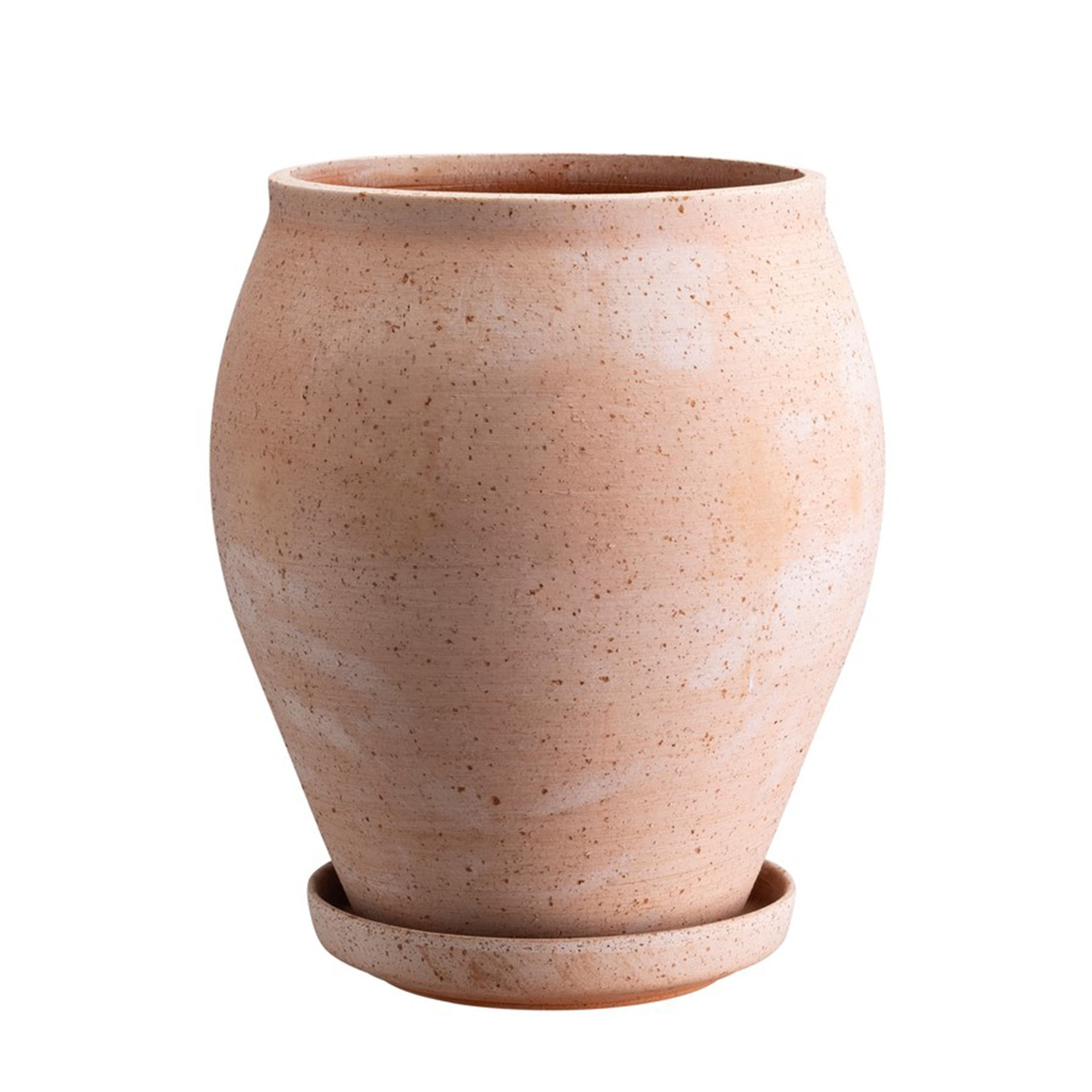 Delphi Ruukku aluslautasella Raw Rosa Tall Ø22