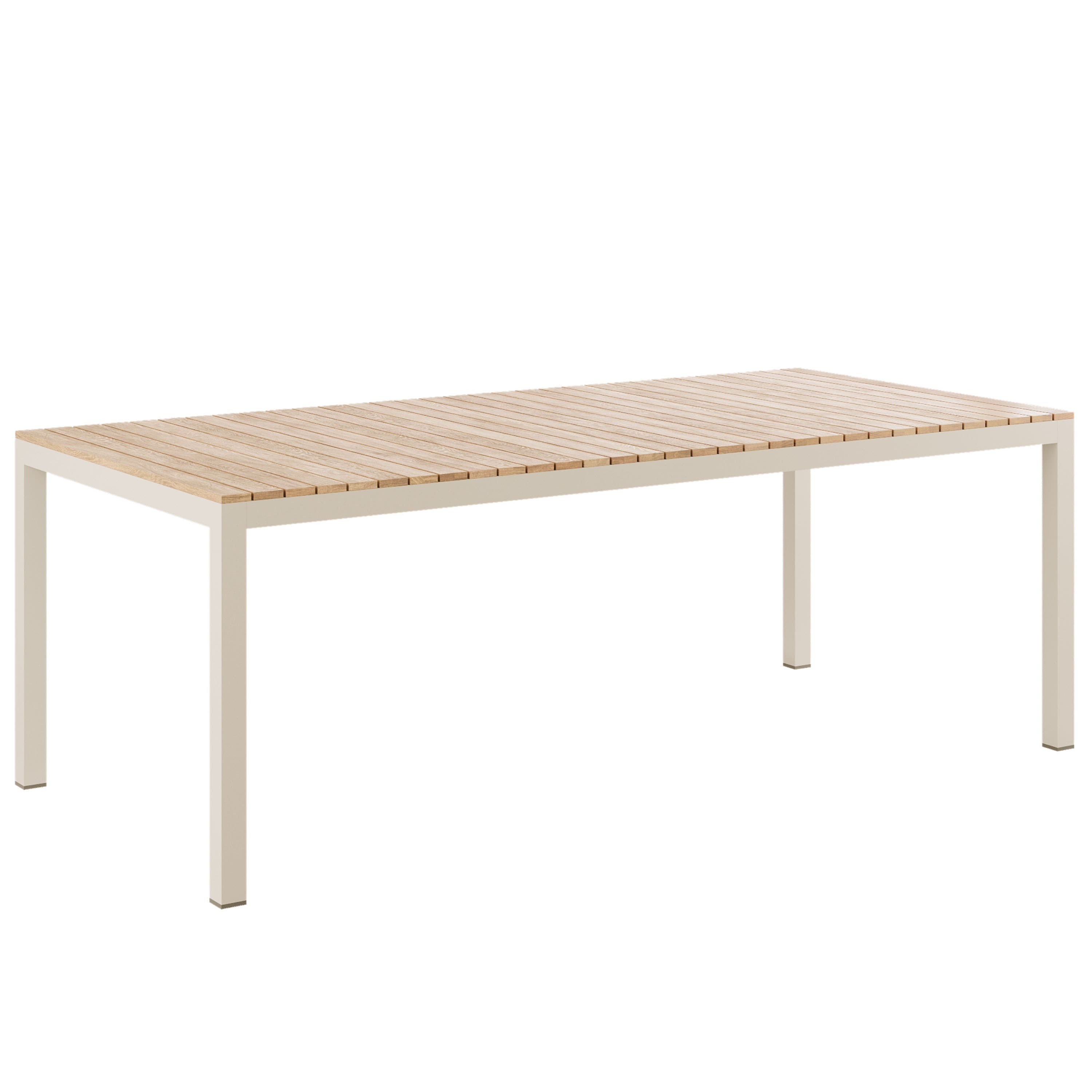 Mood Extreme Ruokapöytä Sandy Grey/Teak 208x100