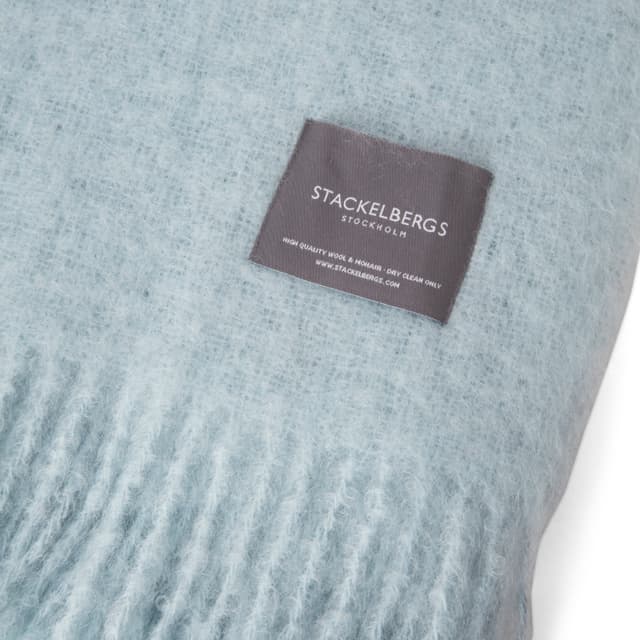 Mohair Torkkupeitto Dusky Blue