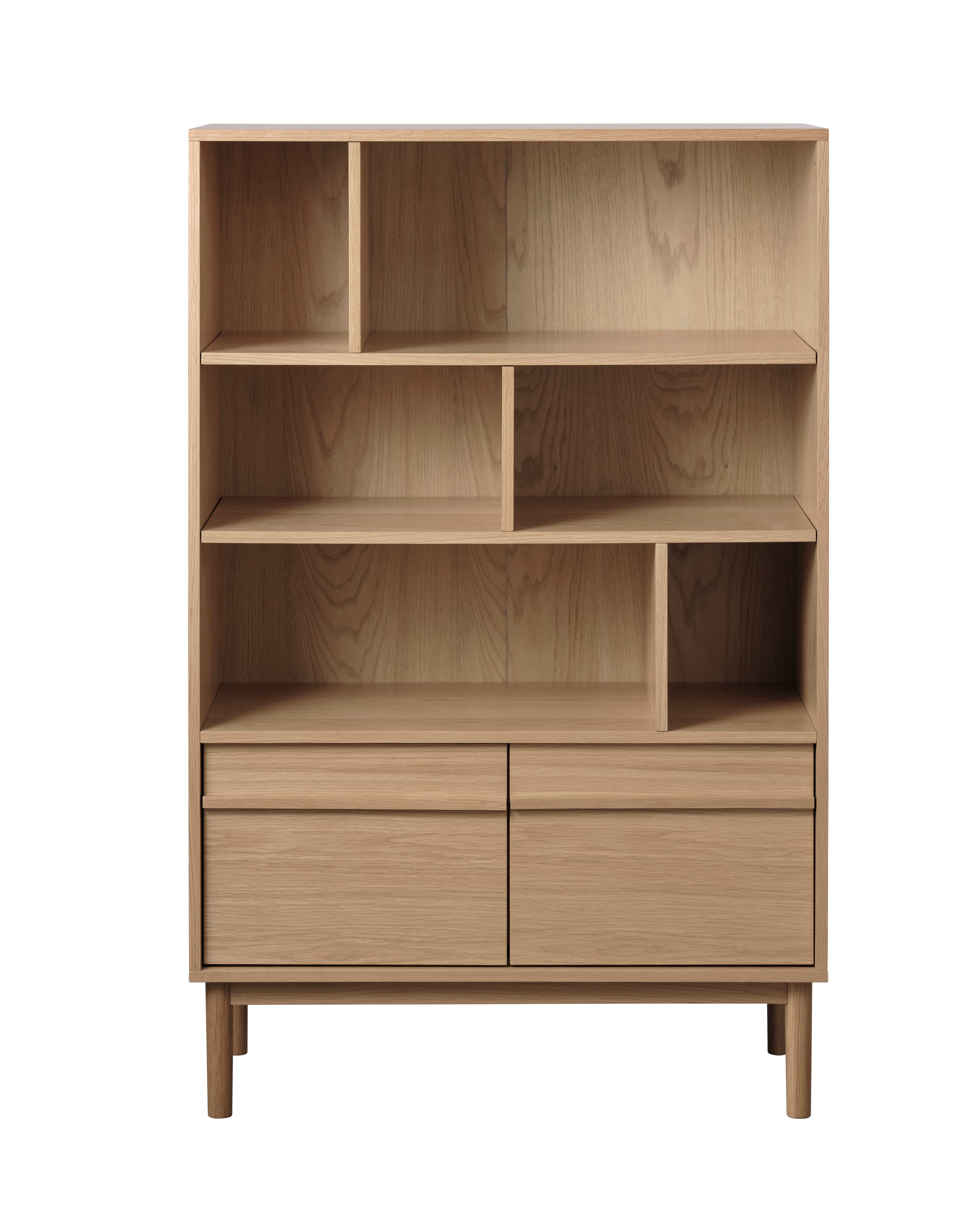 Andrea Kirjahylly Natural Oak 140cm