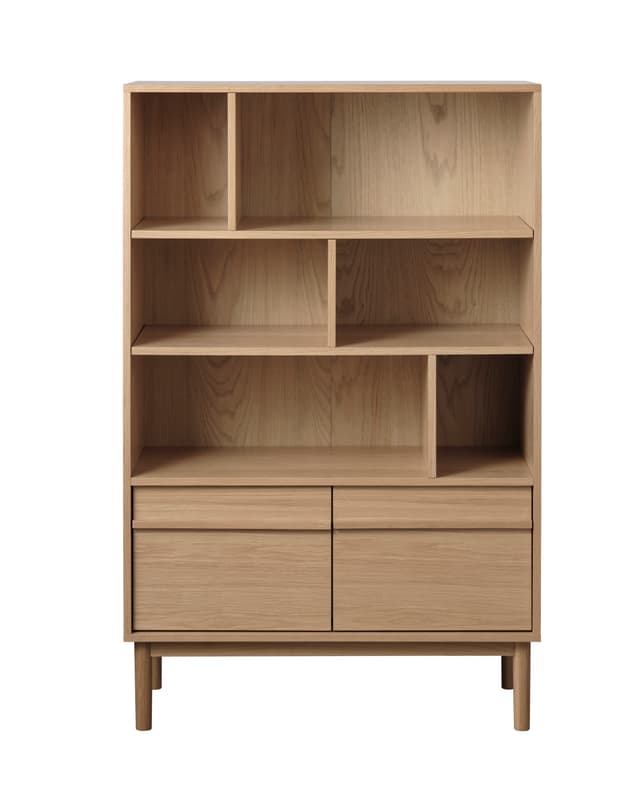 Andrea Kirjahylly Natural Oak 140cm