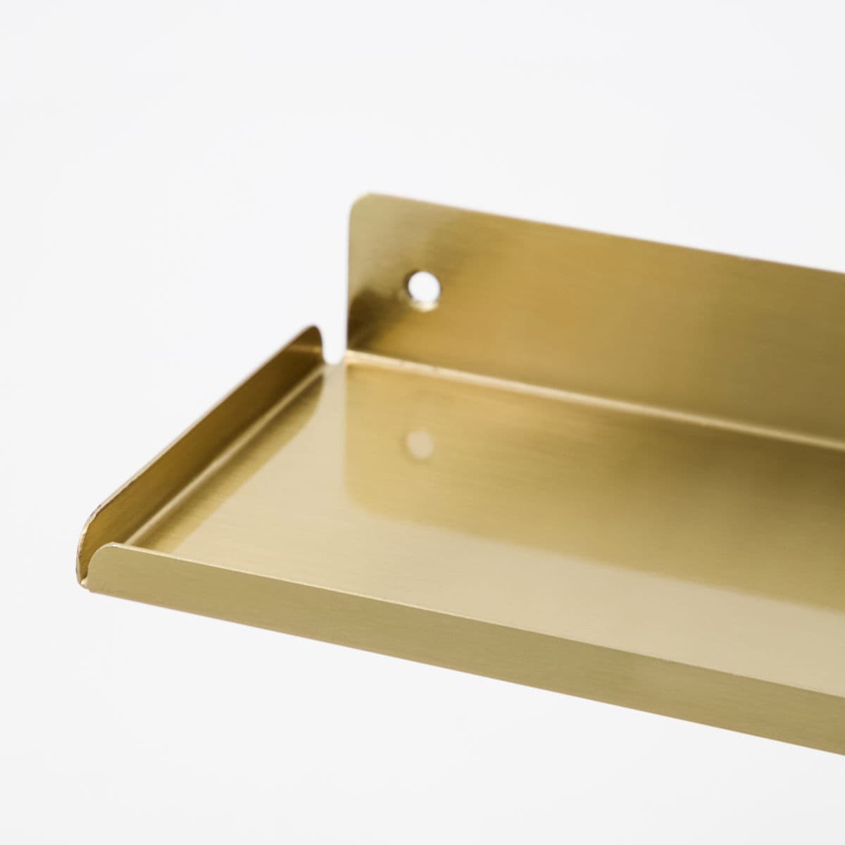 Ledge seinähylly messinki 80 cm