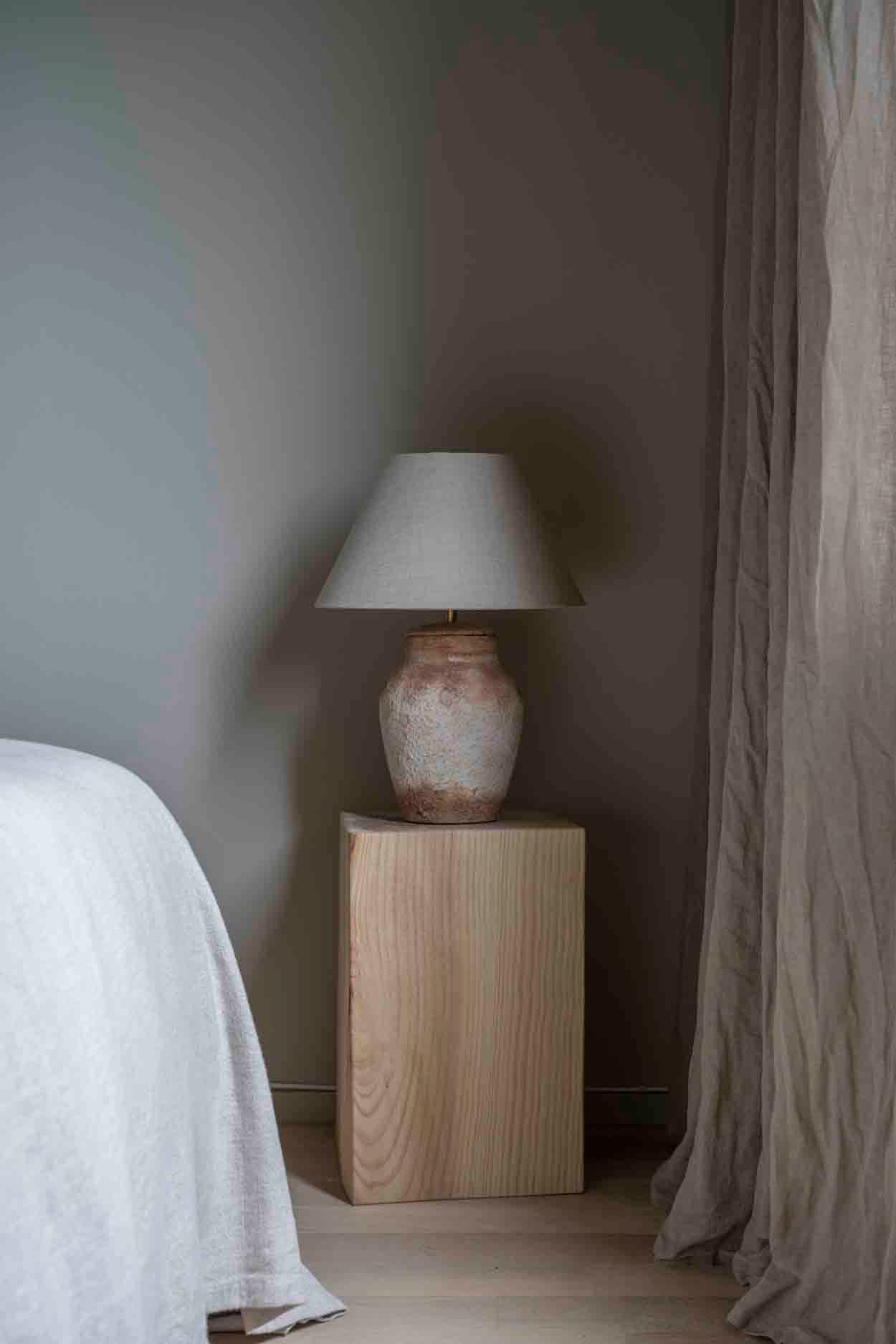 Basic Wide lampunvarjostin natural Ø30