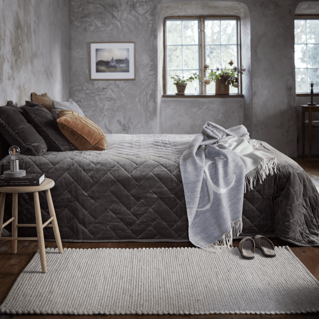 Merinovilla käytävämatto Oat 80 x 250