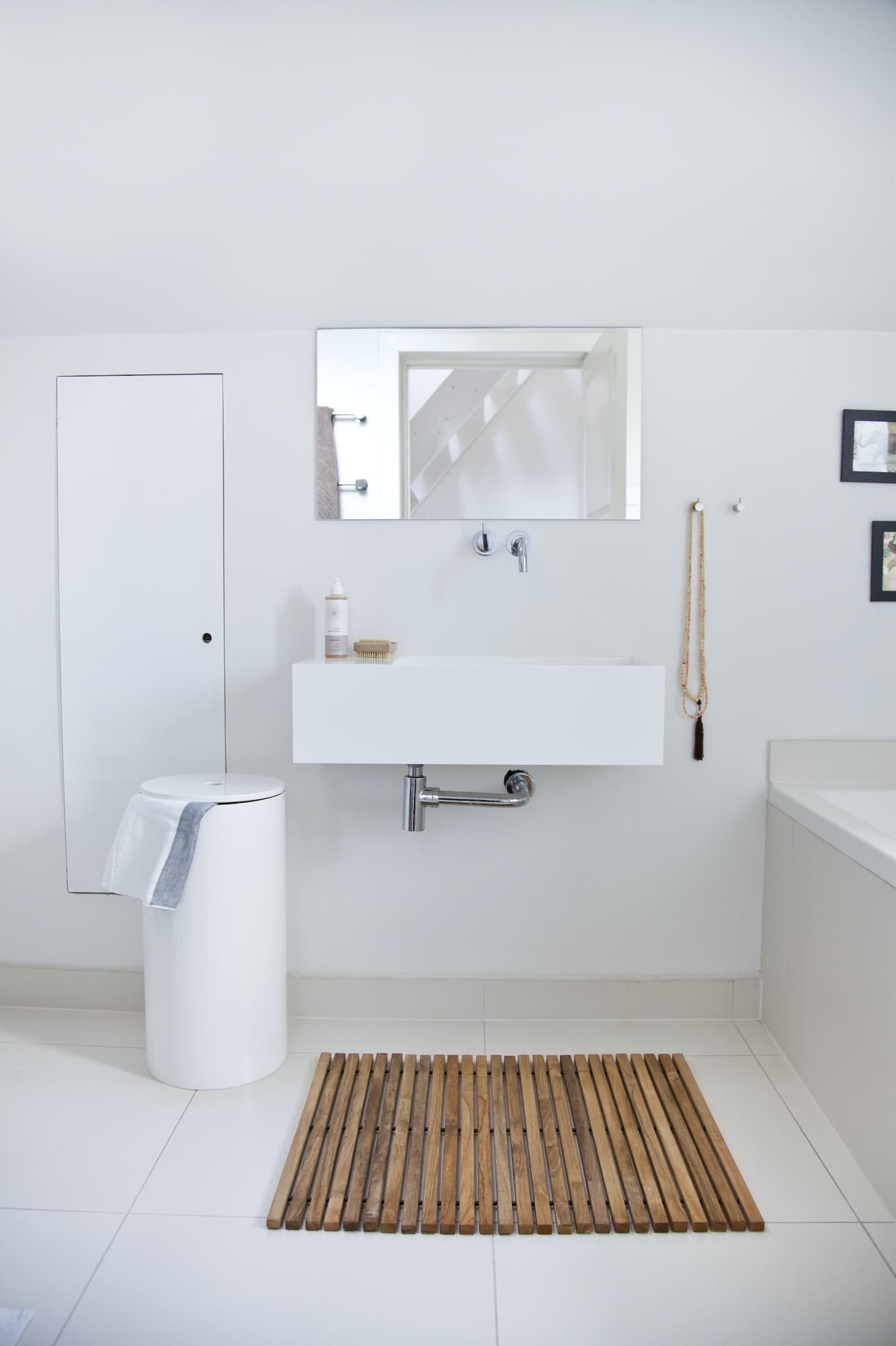 Bath Kylpyhuonematto Tiikki 60cm
