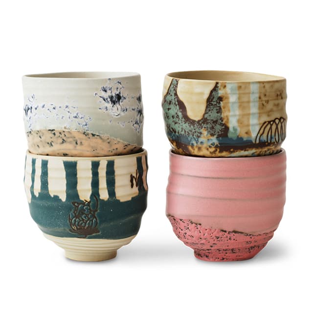 Artist Ceramics Kahvikuppi 4 kpl