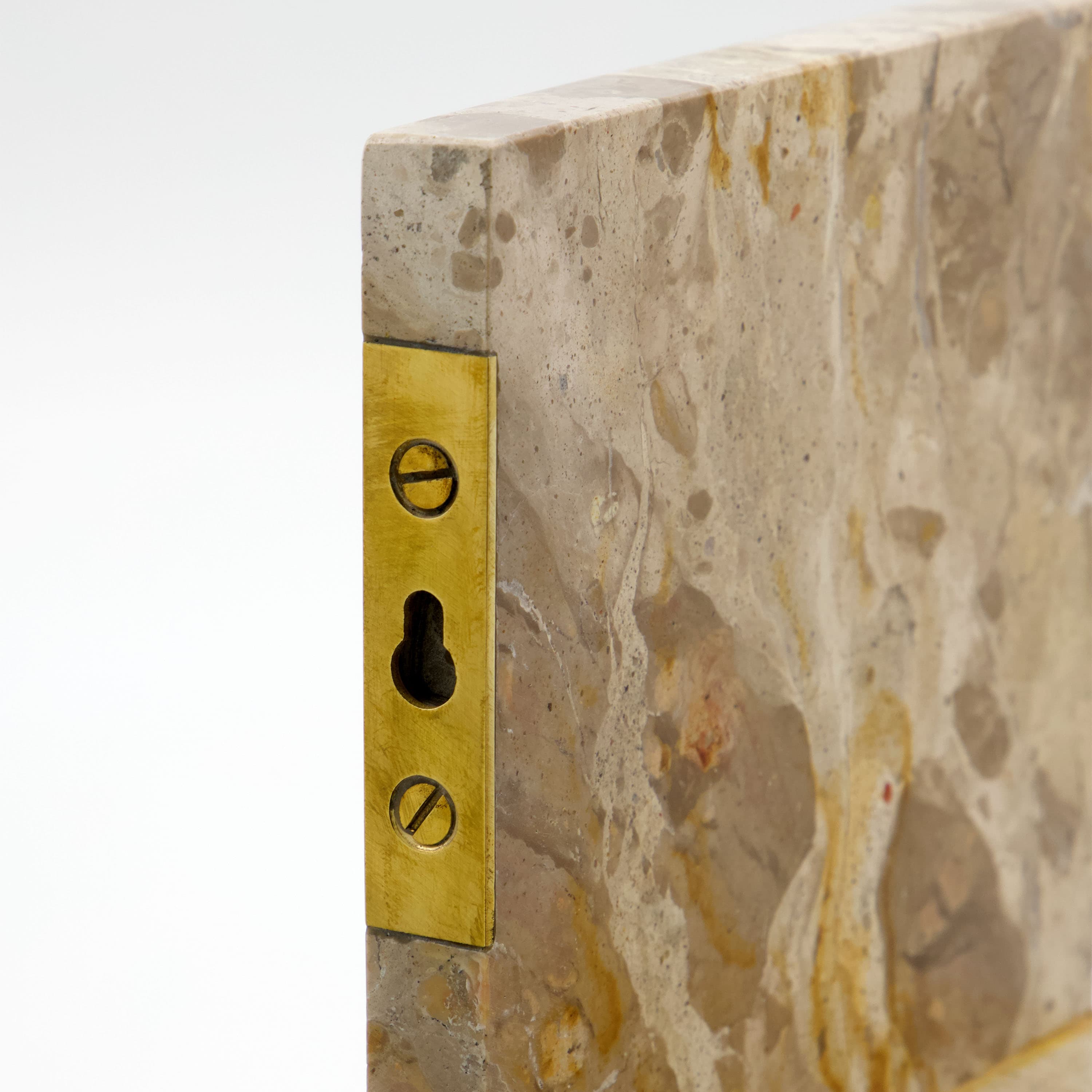 Marr seinähylly beige marble 50 cm