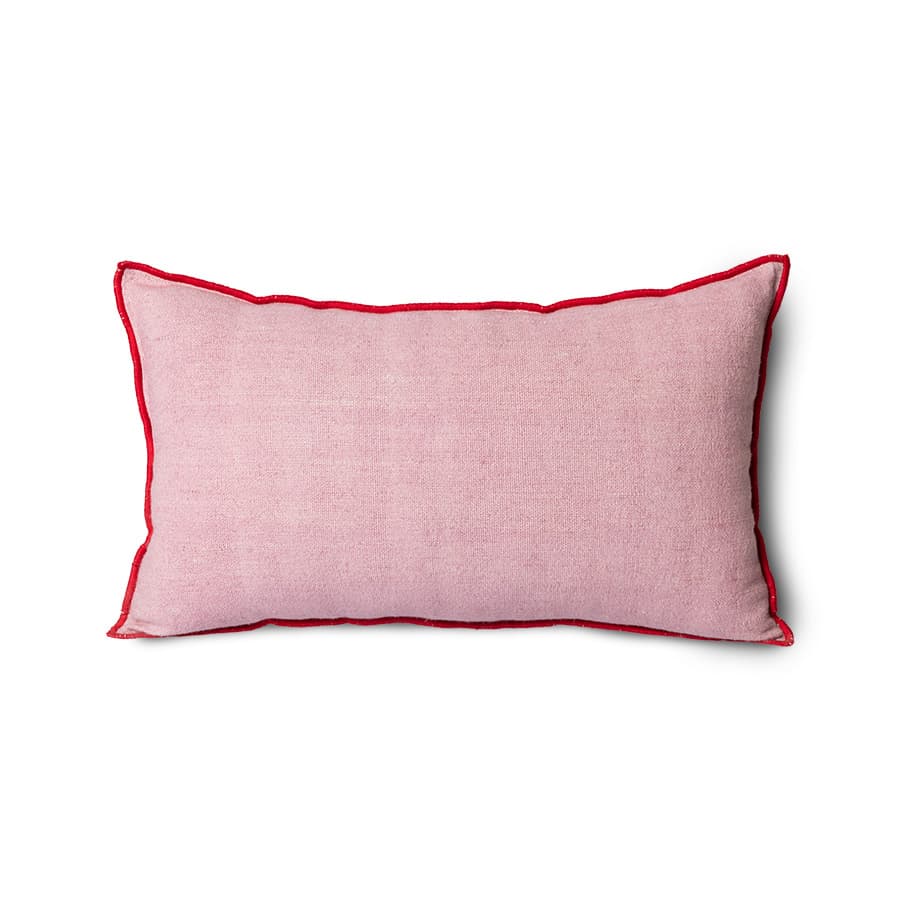 Linen koristetyyny candyfloss 50x30