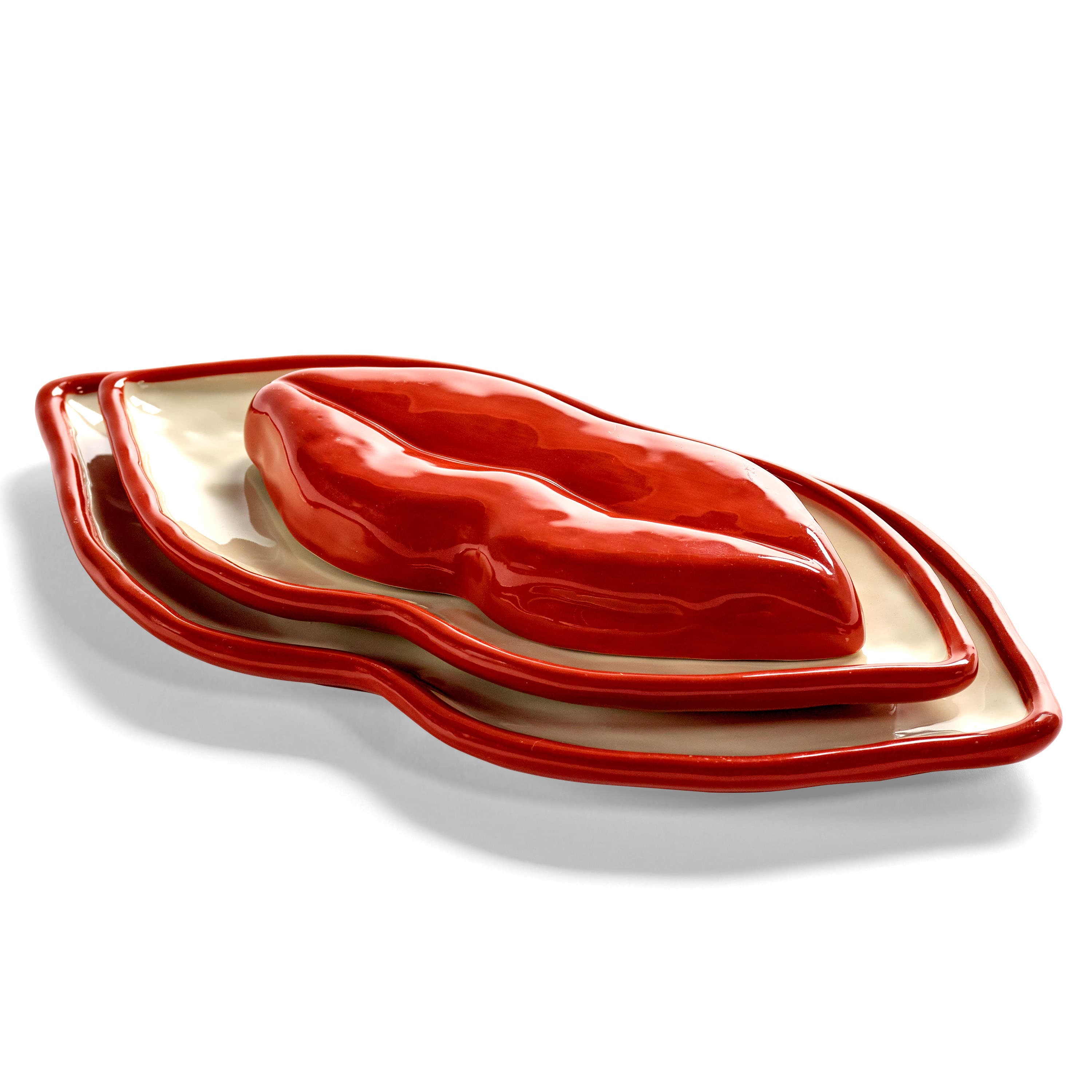Les Objets Mouleversants Kulho White/Red