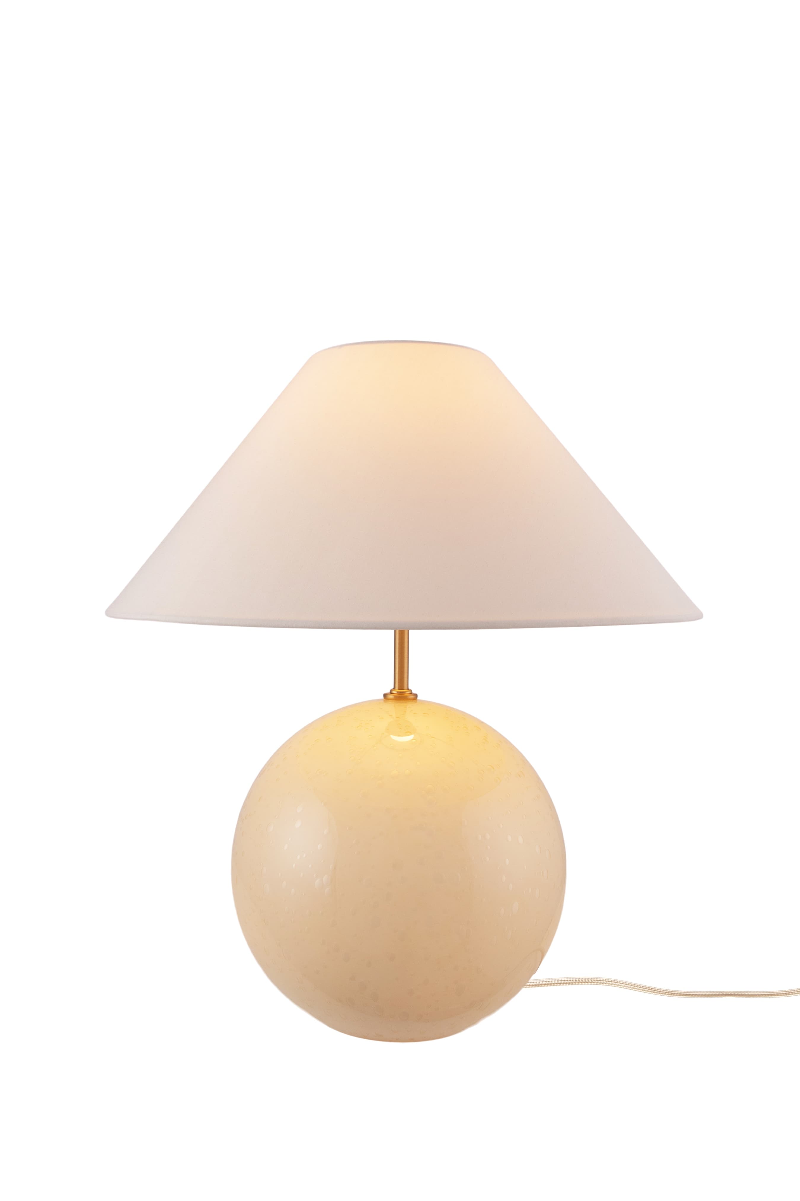 Iris Pöytävalaisin Creme 35