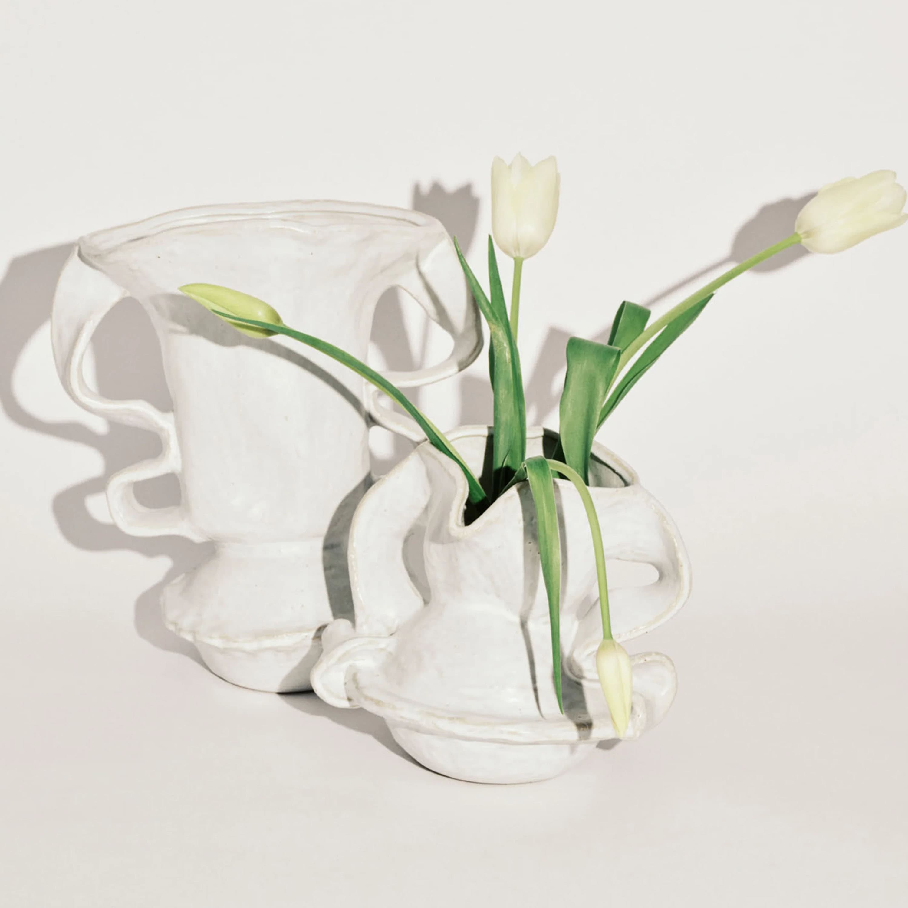 Rosie 02 Maljakko White 20 cm