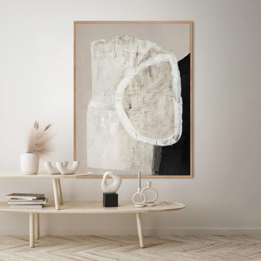 White Stone Taulu Oak Frame 90x120cm