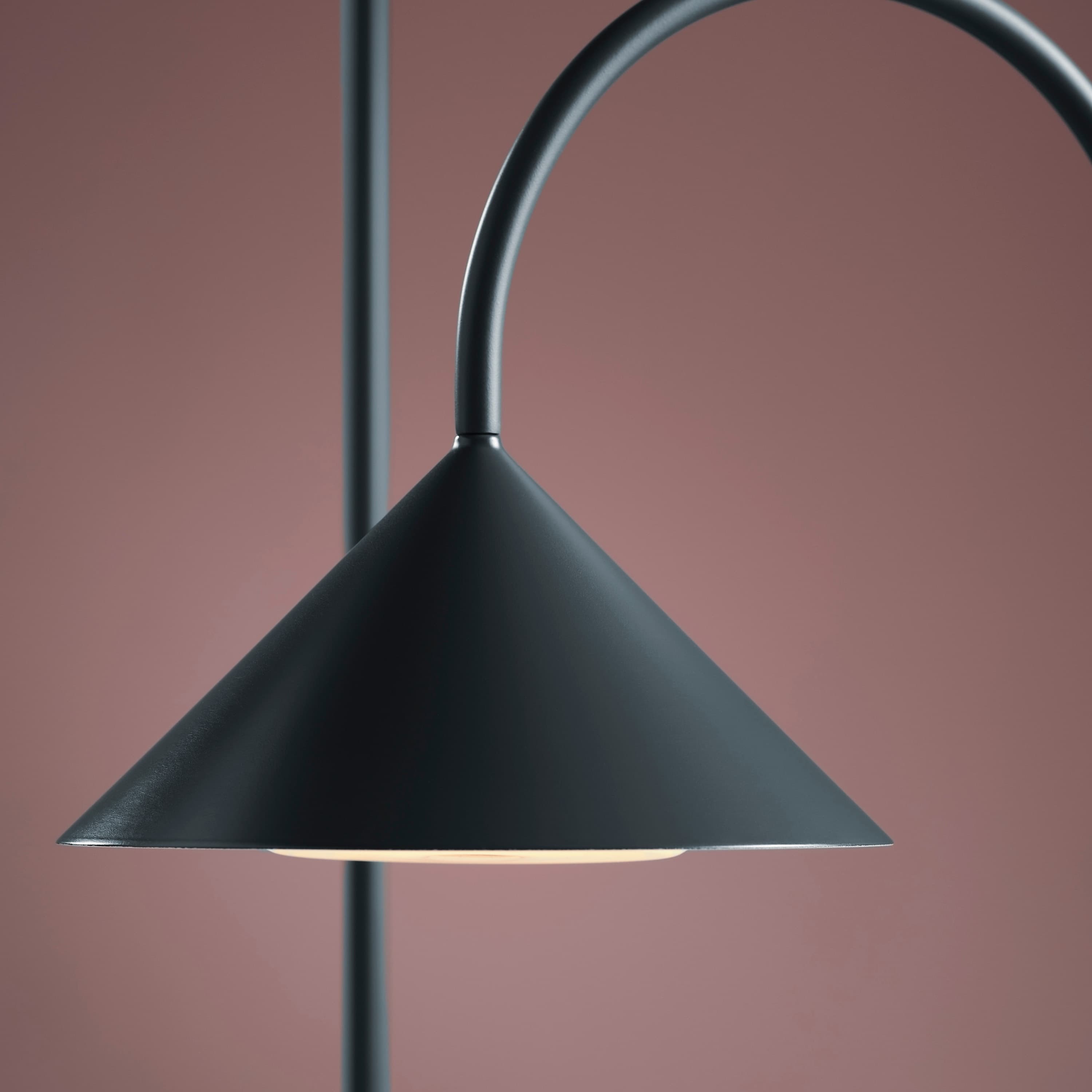 Grasp kannettava pöytävalaisin harjattua alumiinia 72 cm