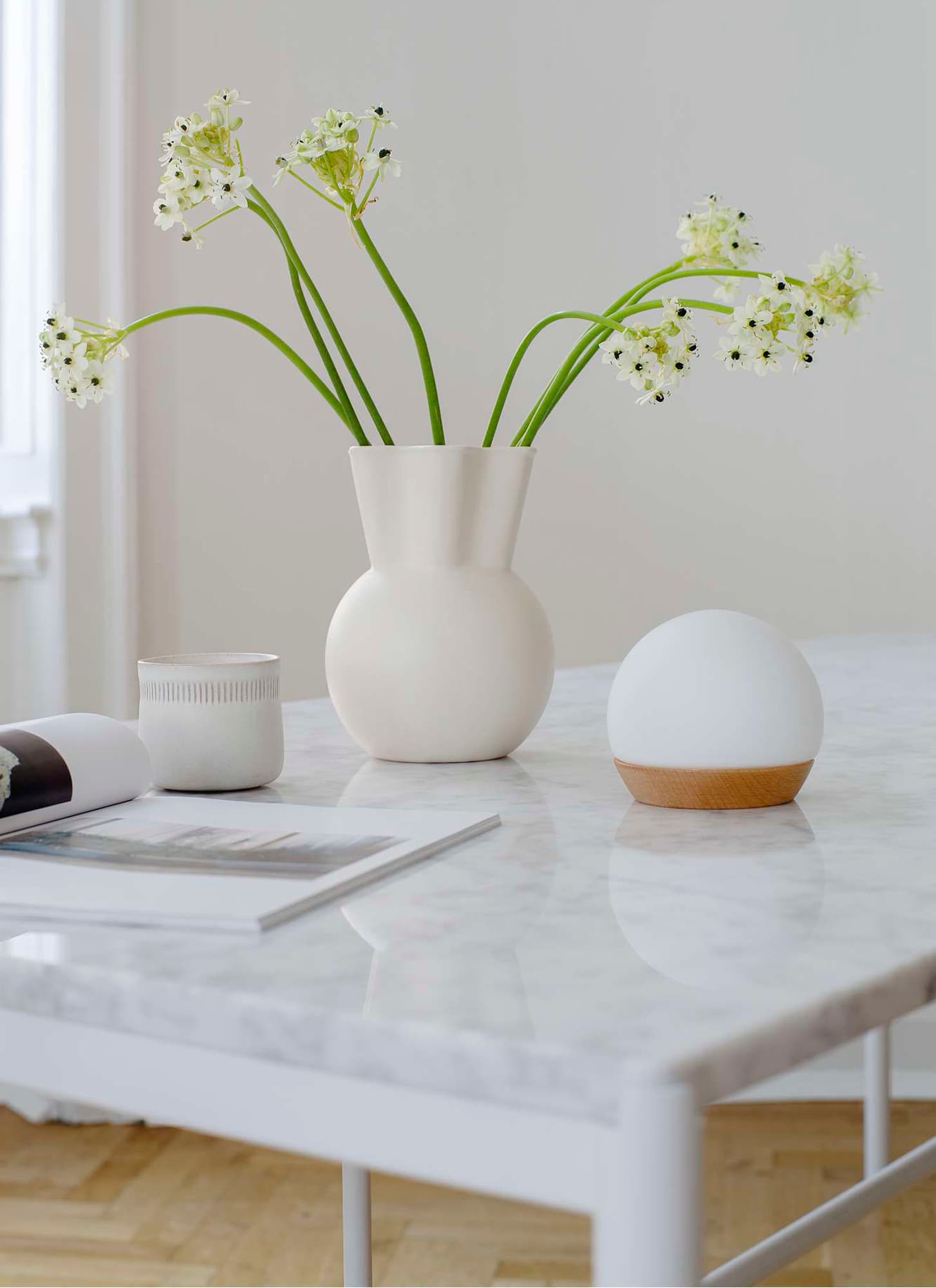 Spring Snowball Kannettava Pöytälamppu Ø11