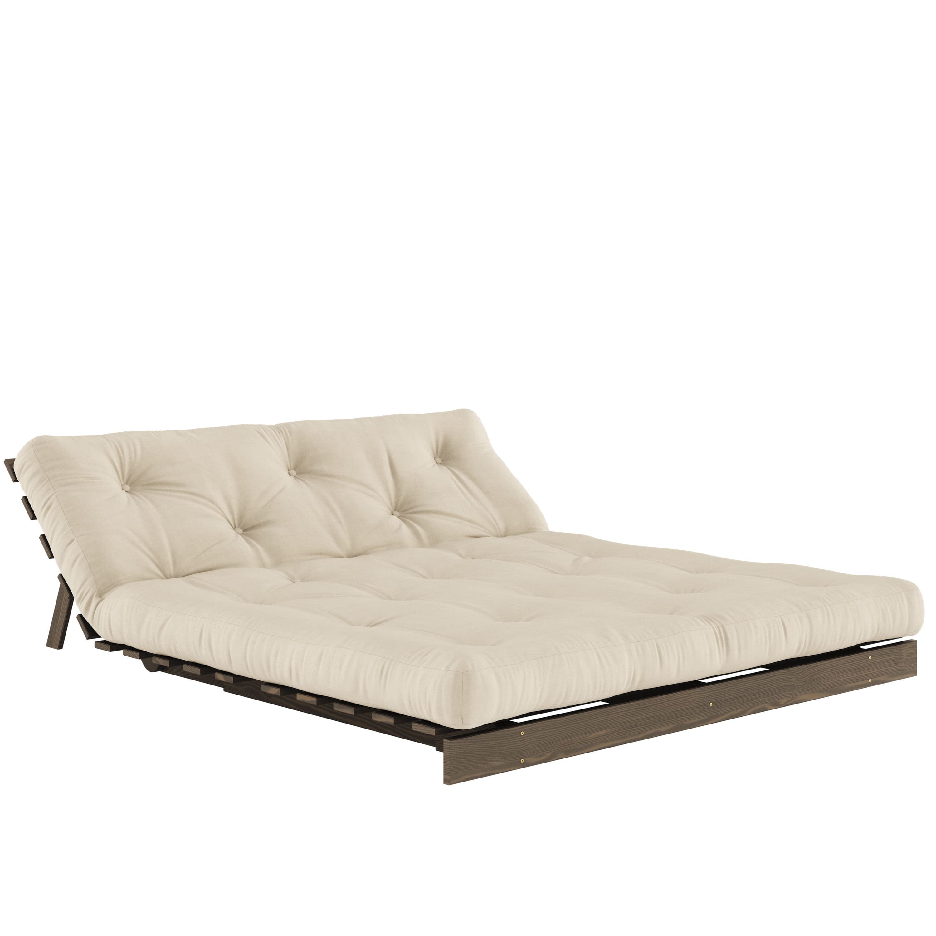Roots Vuodesohva Ruskea/Beige 160cm