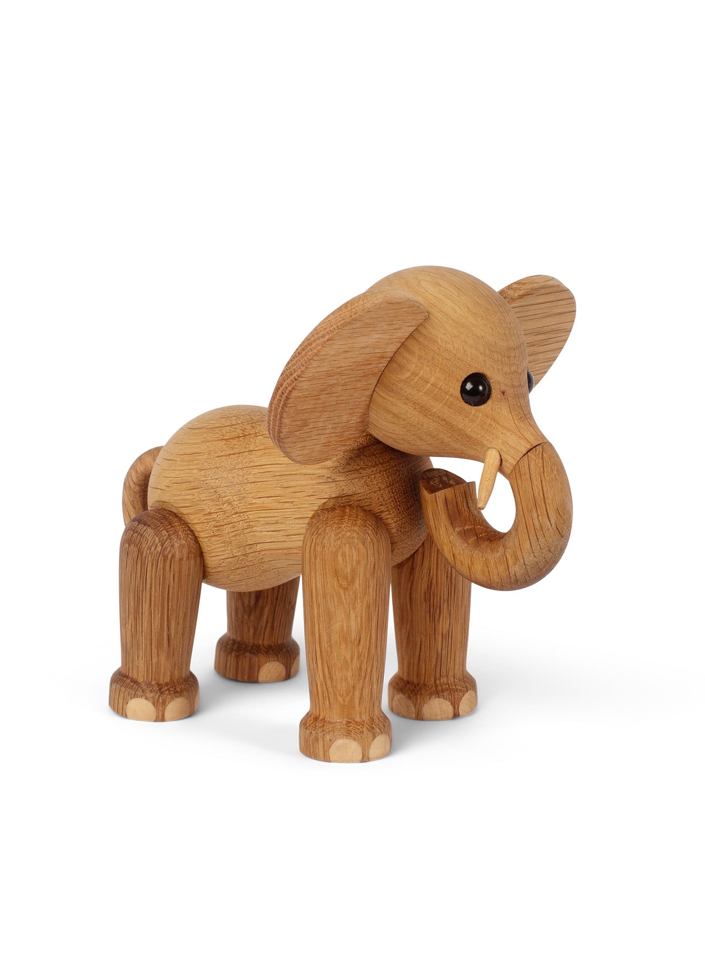 Ollie Elephant Koristelu Tammi/Vaahtera 15cm