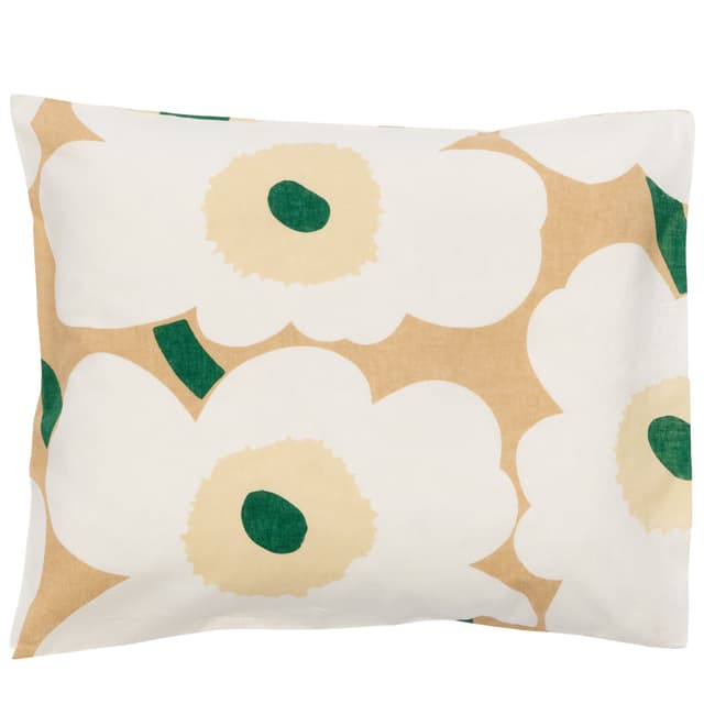 Unikko Tyynyliina Sand/Off White/Hay 50x60