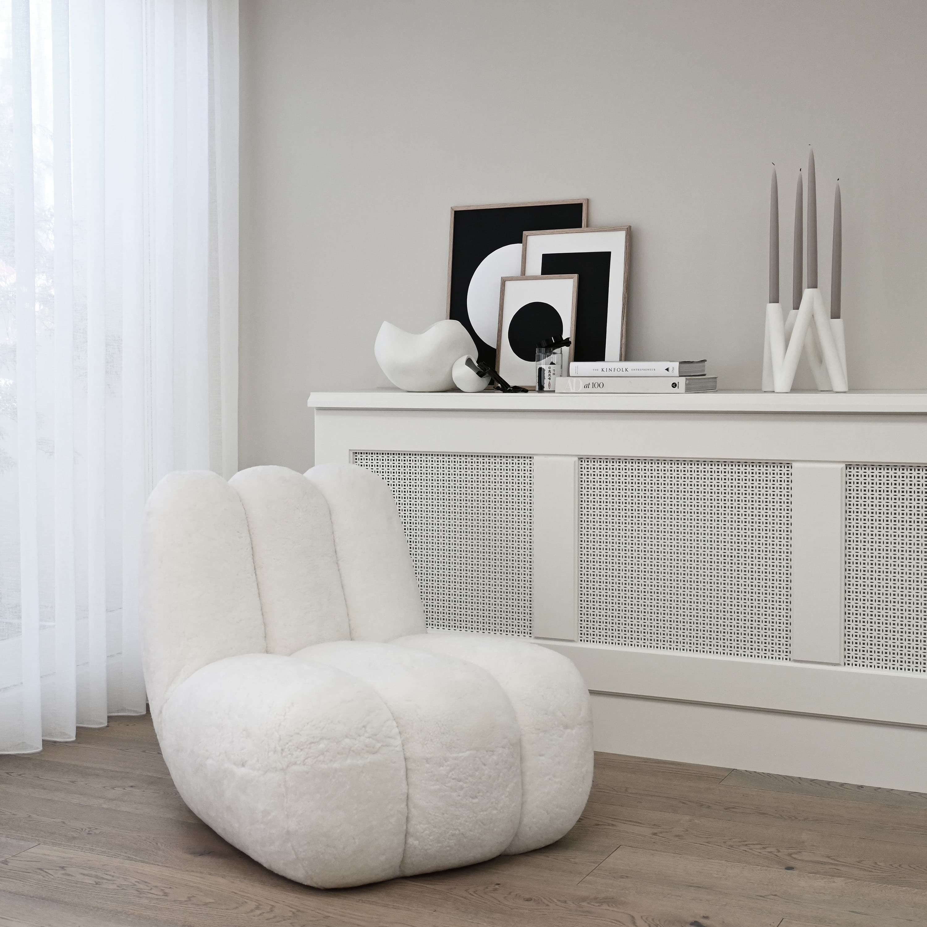 Curve Kulho Bone White Big