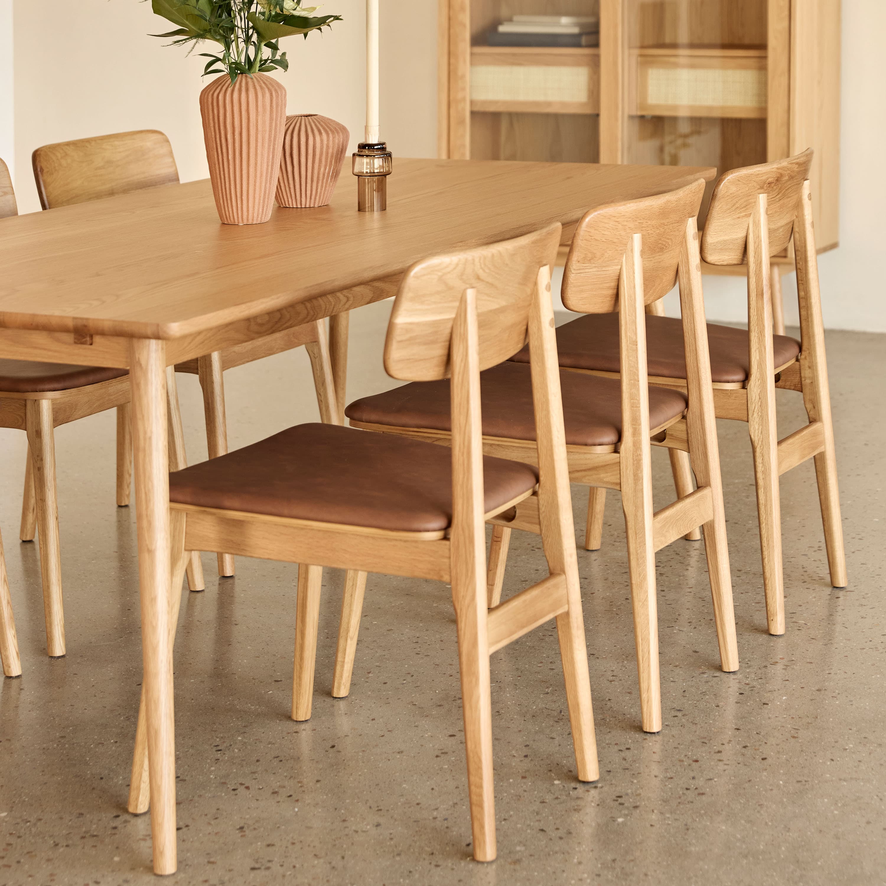 Sofia Ruokapöytä Natural Oak 190cm