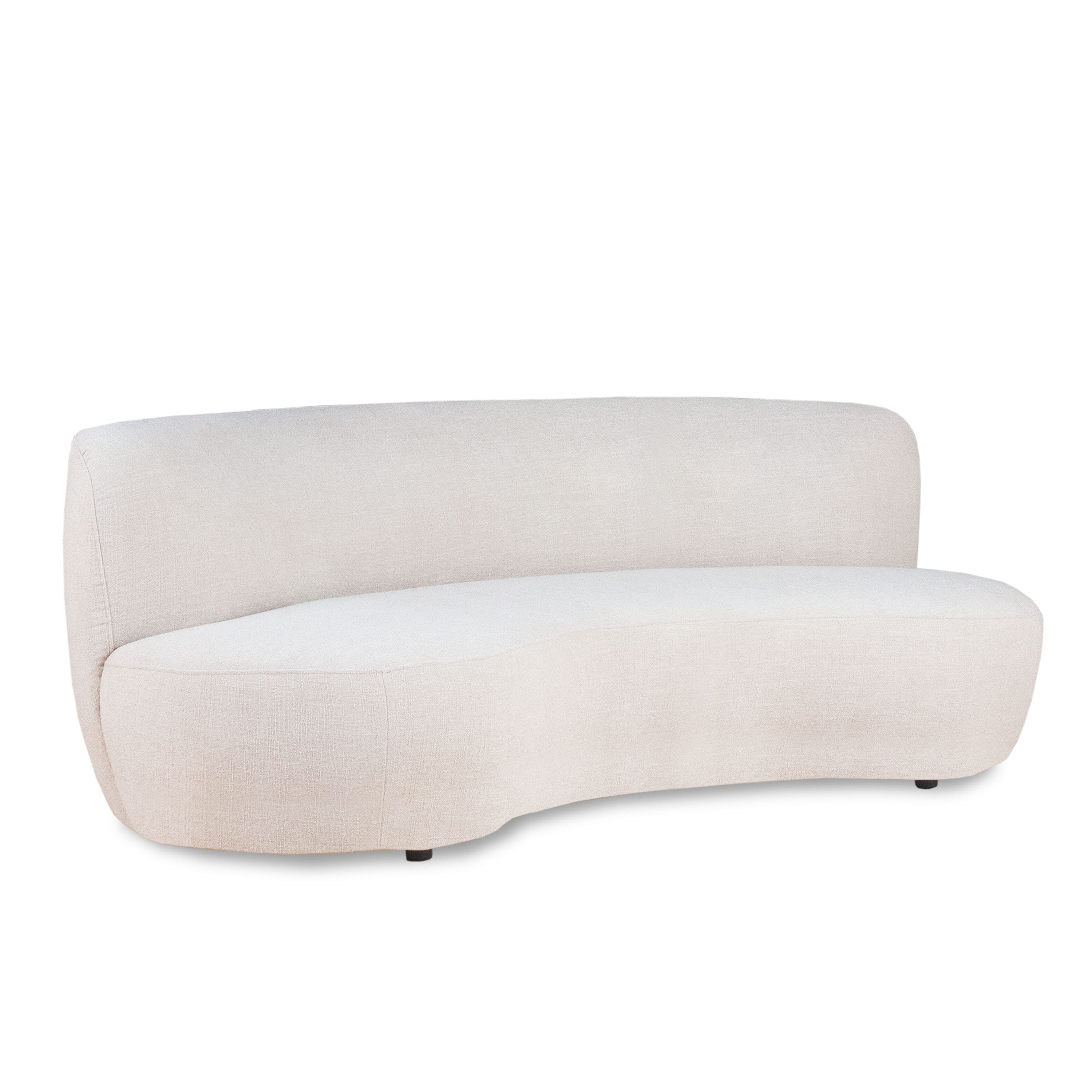 Moon 4-istuttava Sohva Bouclé Beige 240cm