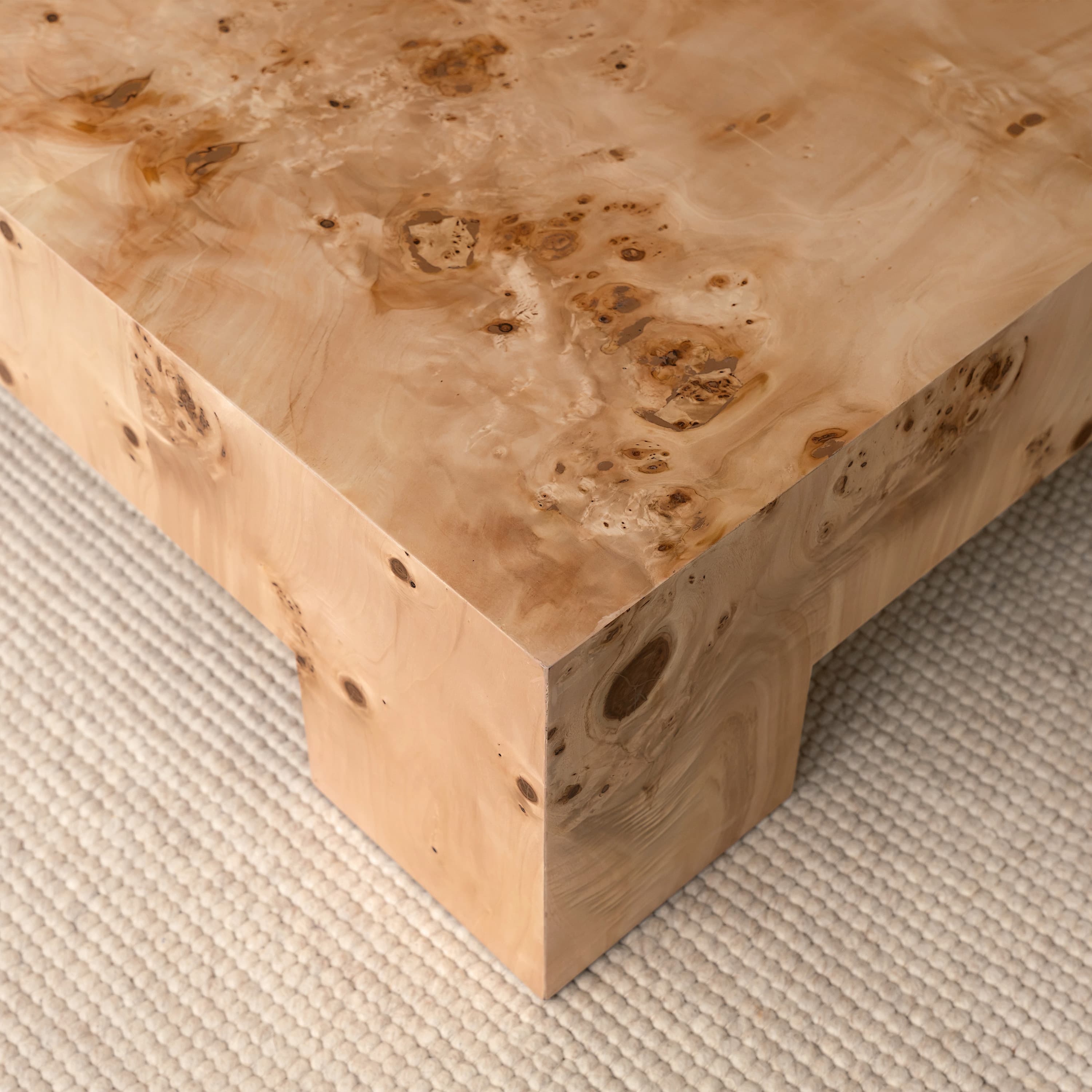 Chunky Sohvapöytä Poppel 130x70