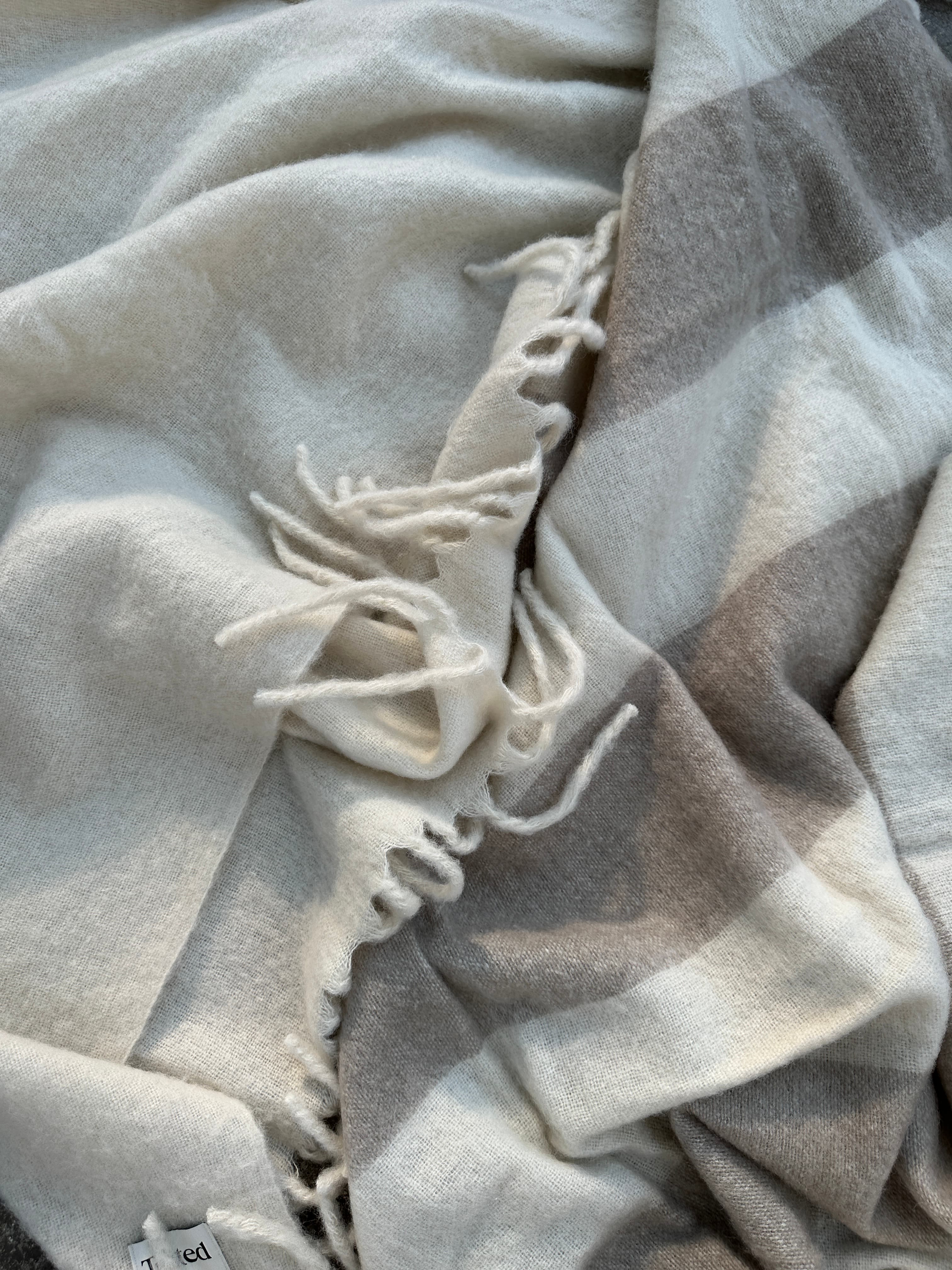 Hemple Villahuopa Beige/Valkoinen 130x170