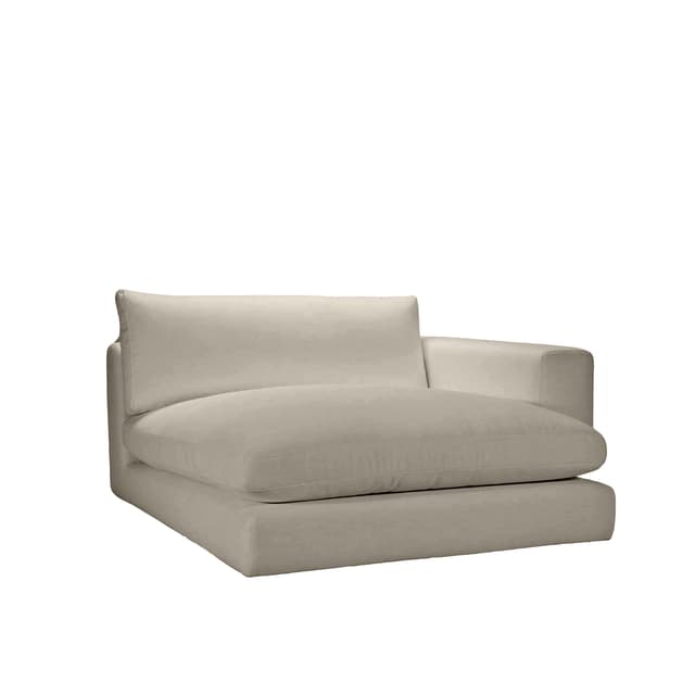 Capri 1,5-istuttava Divaanimoduuli Oikea Käsinoja Taupe 142x184