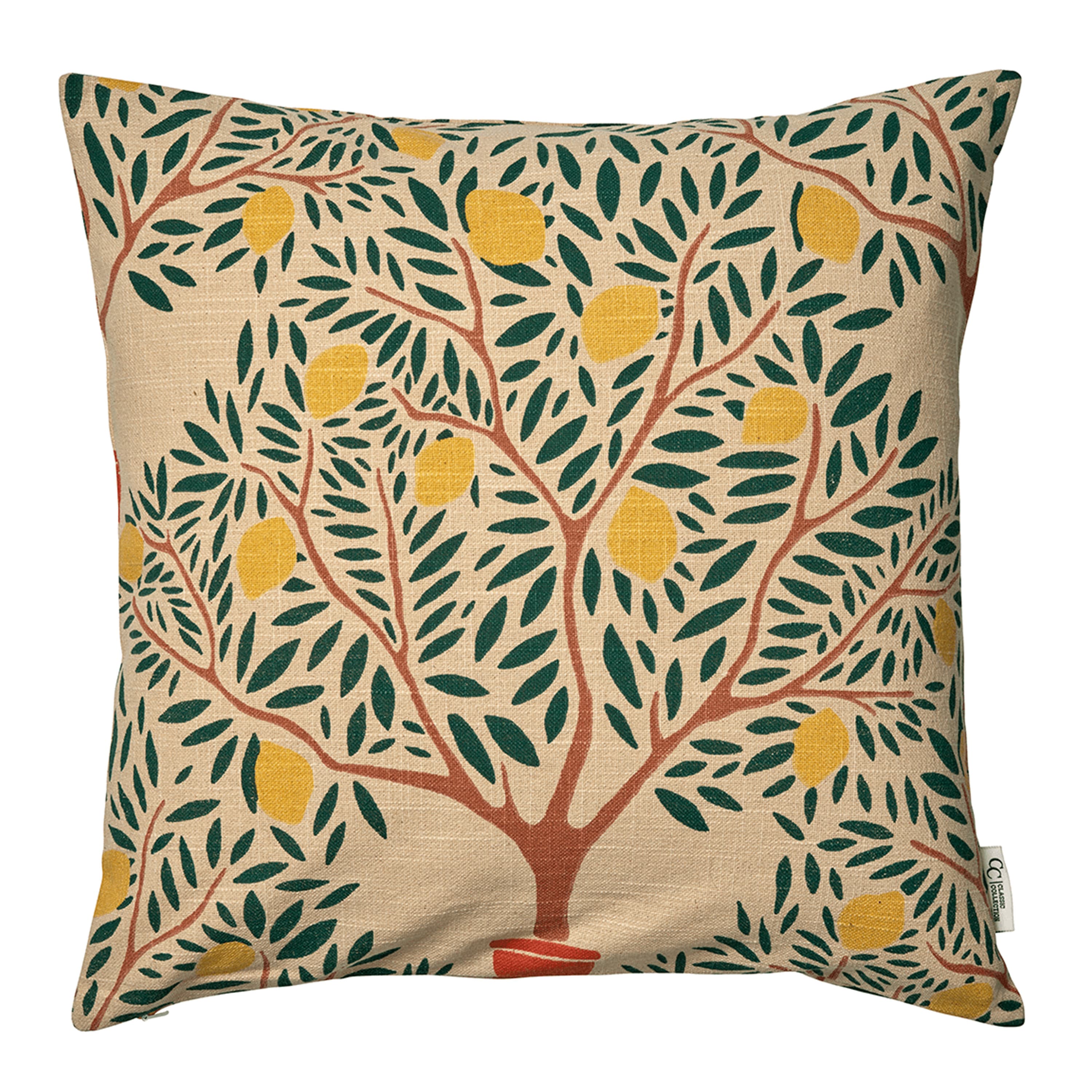 Lemon Garden Tyynynpäällinen Tummanvihreä 50x50