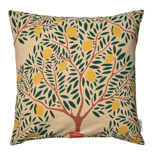 Lemon Garden Tyynynpäällinen Tummanvihreä 50x50