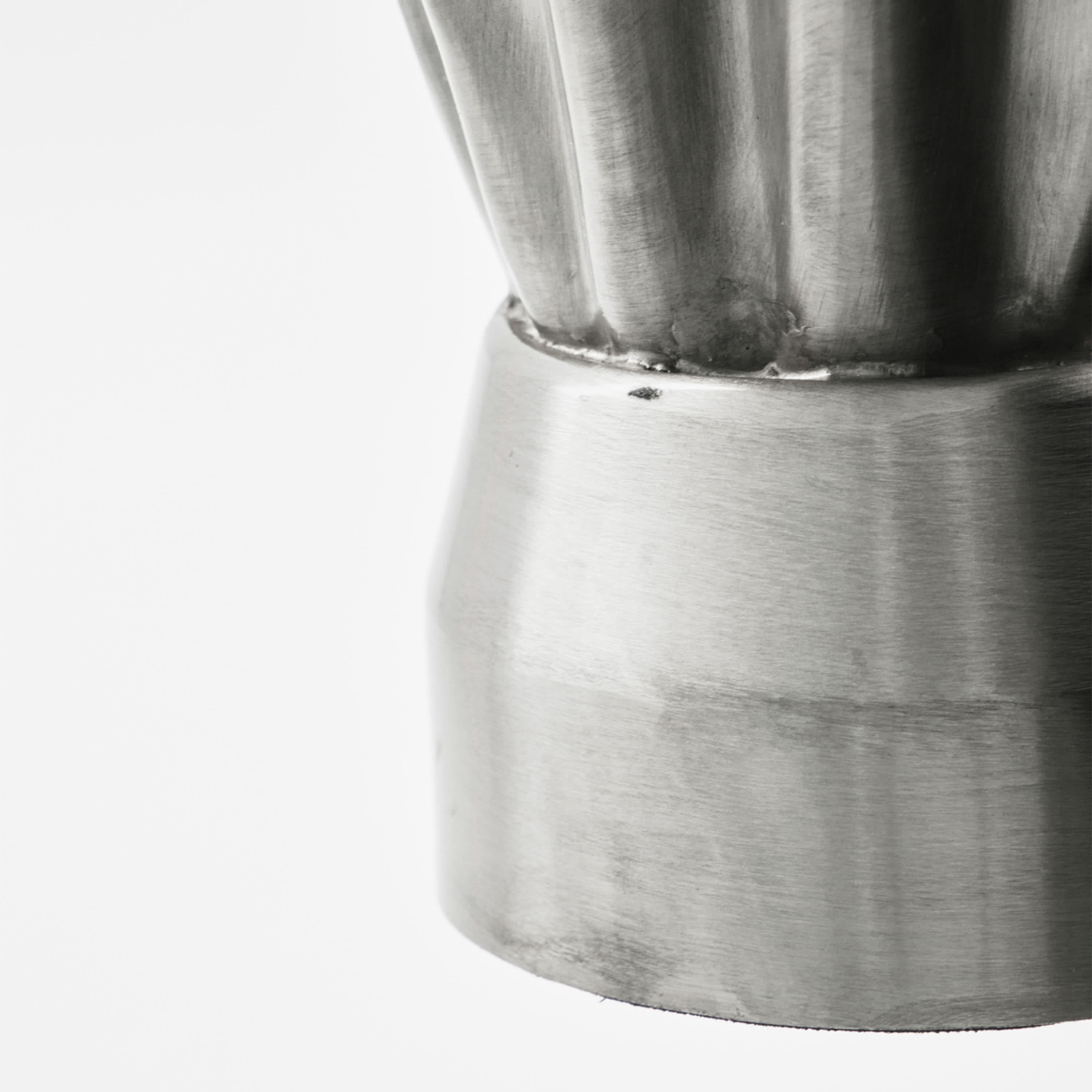 Flood Maljakko Brushed silver finish 33cm