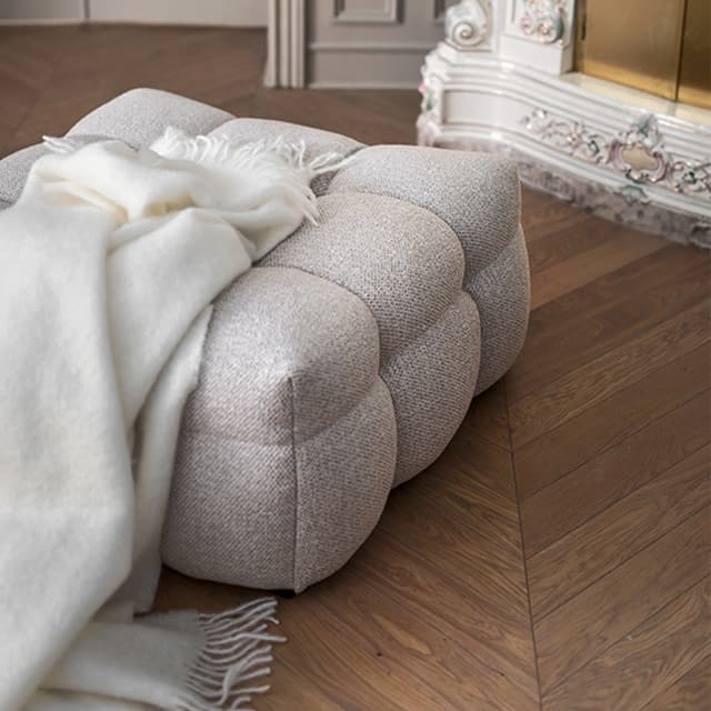 Billie Istuinrahi L Beige Bouclé