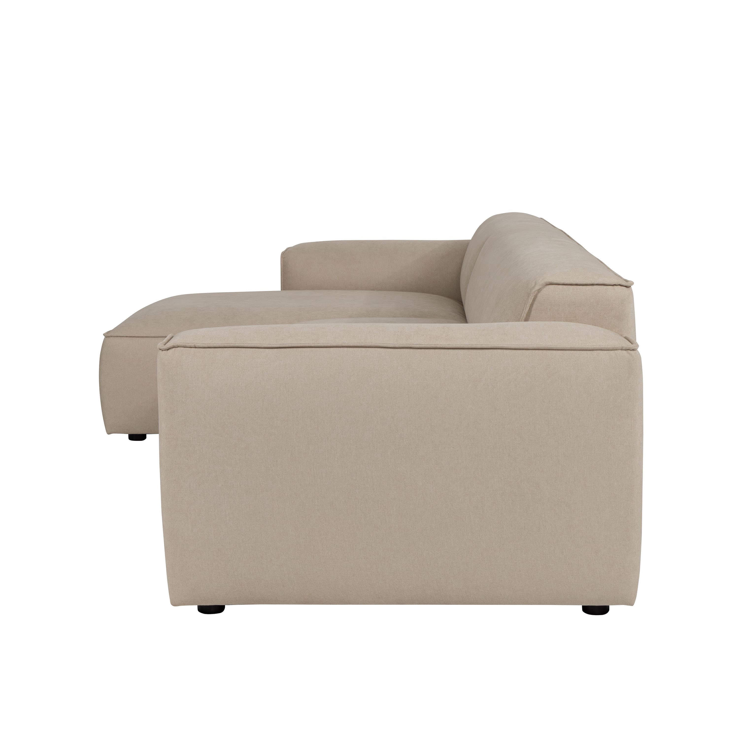 Bobbie 4-istuttava divaanisohva vasemmalla Beige 322 cm