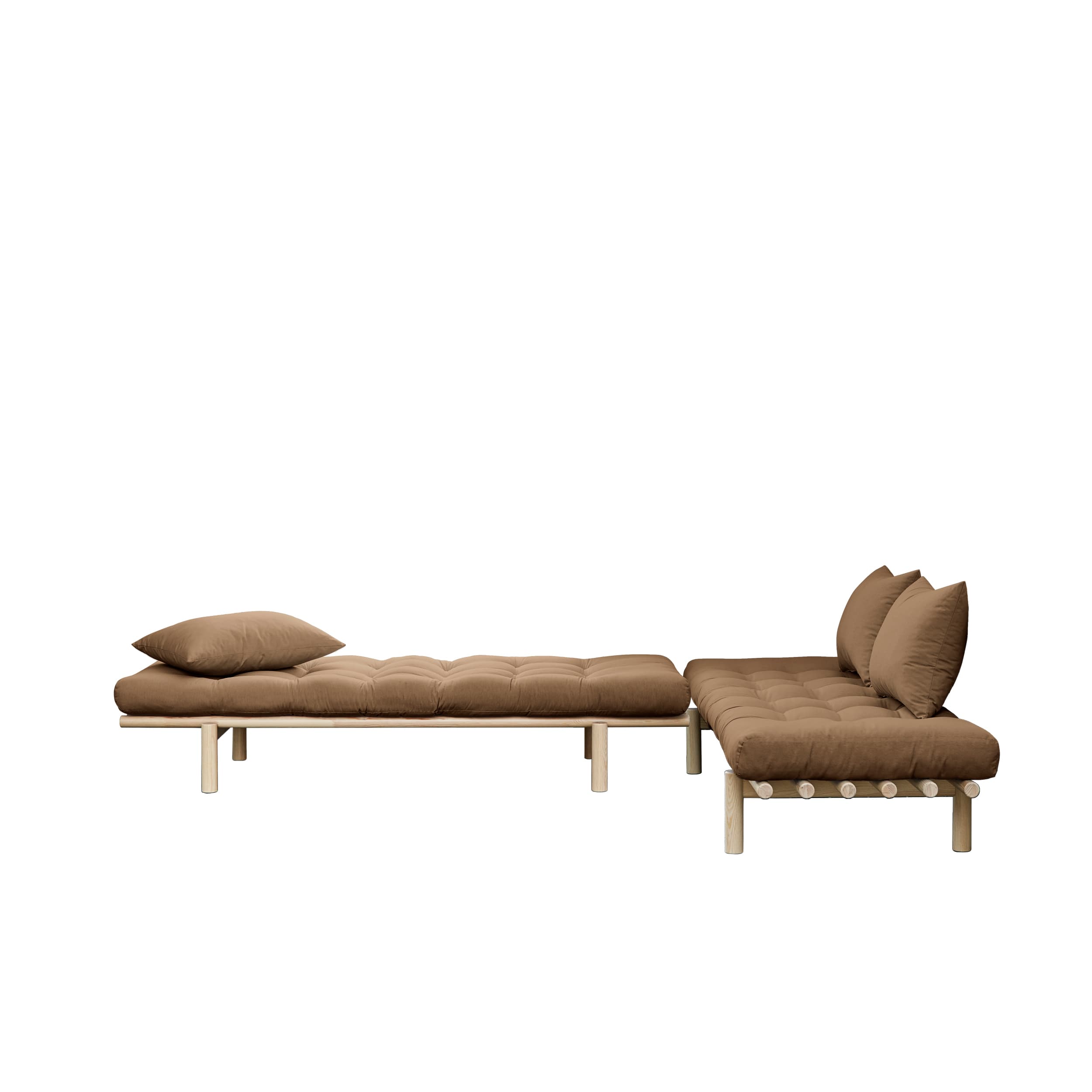 Pace Sohvasänky Luonnonväri/Mokka 200 cm