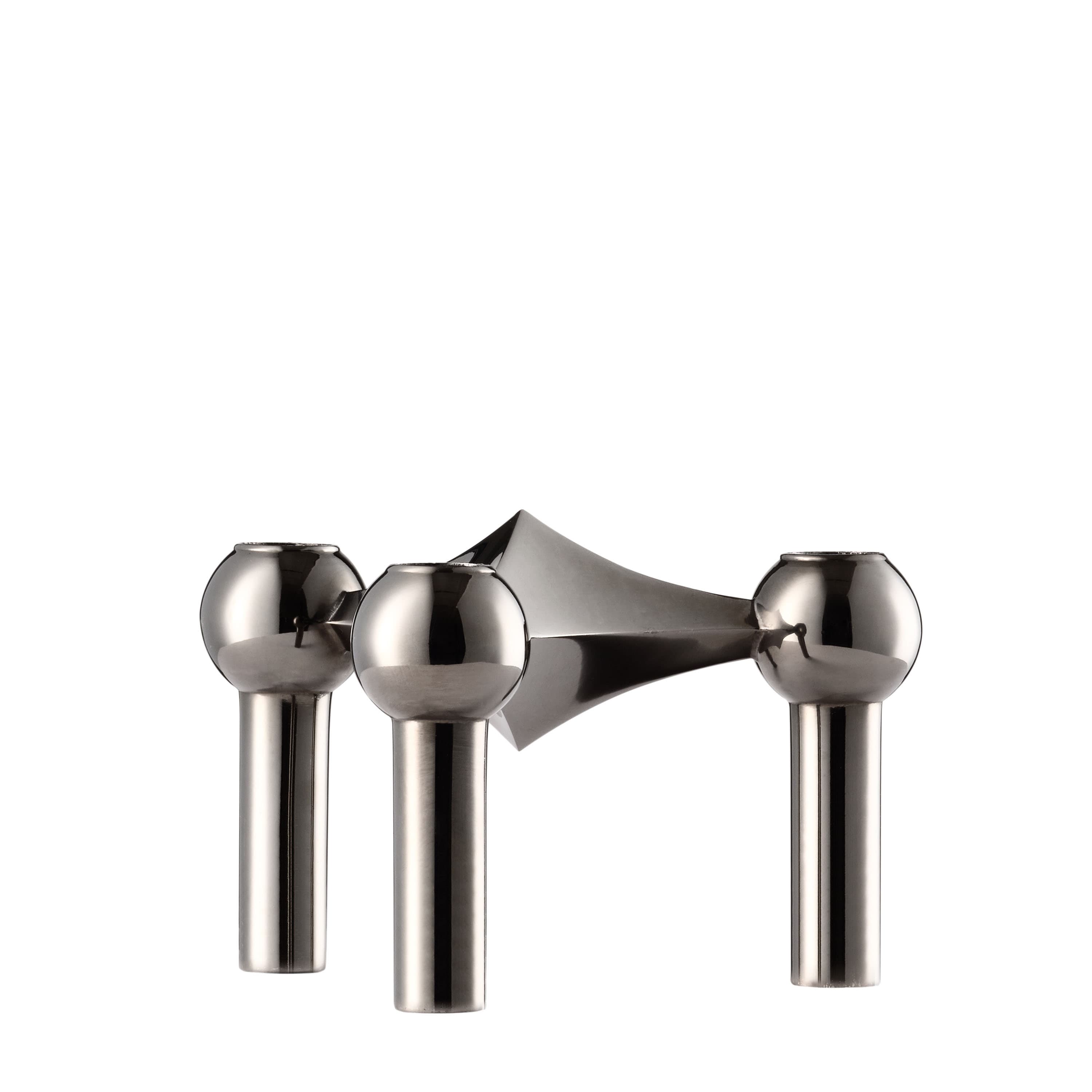 STOFF Nagel Kynttilänjalka Black Chrome