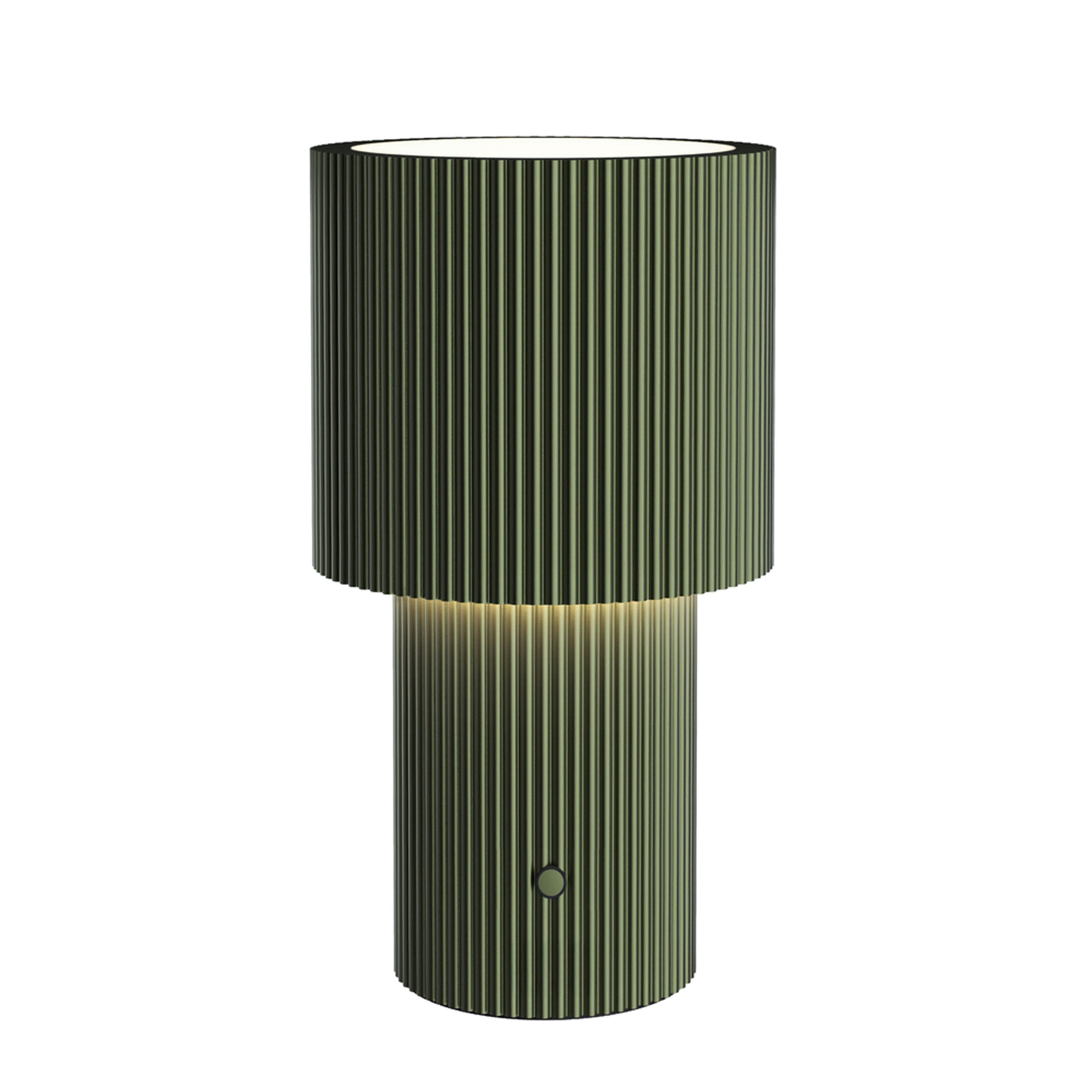 Iluma Kannettava Pöytävalaisin Oliivinvihreä 22cm