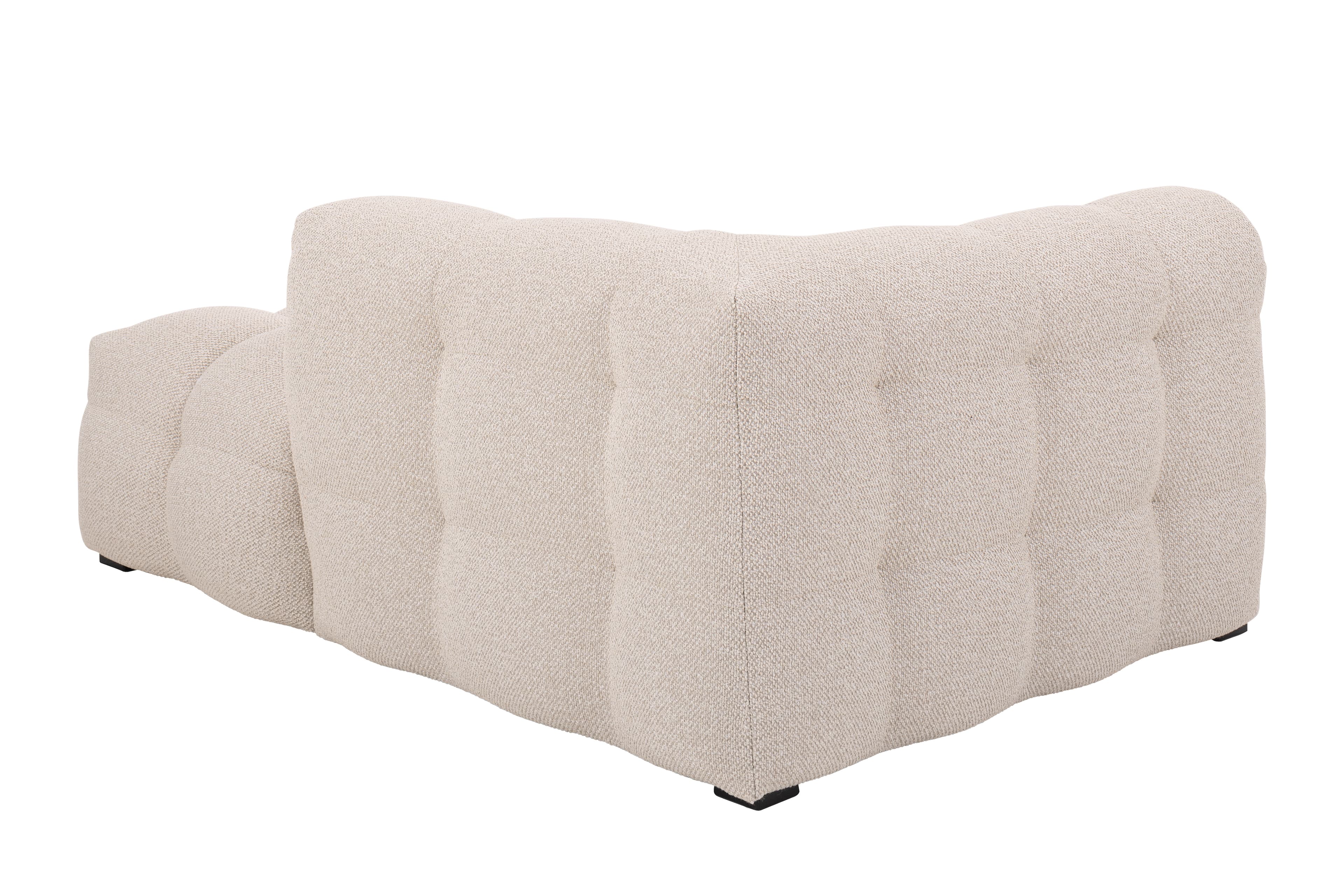 Billie Siatlongimoduuli Oikea Käsinoja Beige Bouclé 118cm