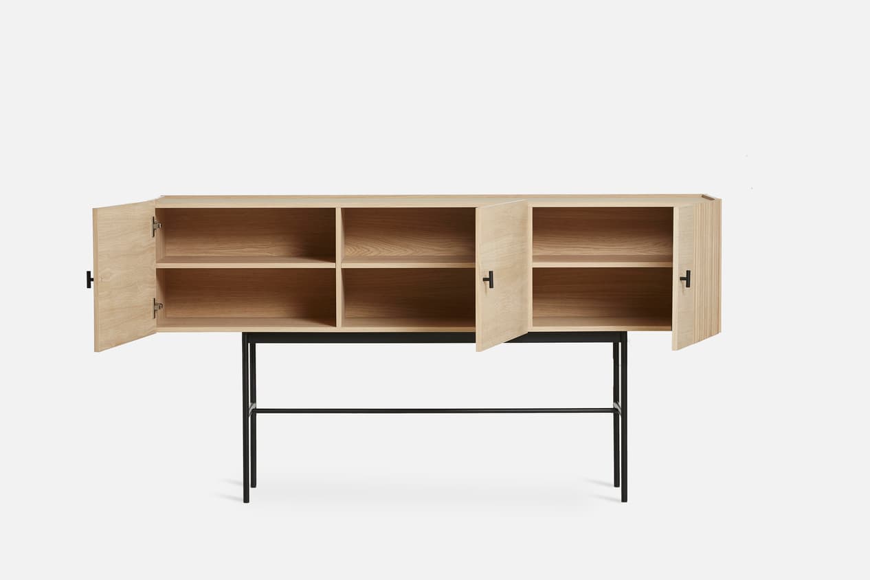 Array senkki white oak/black 180 cm