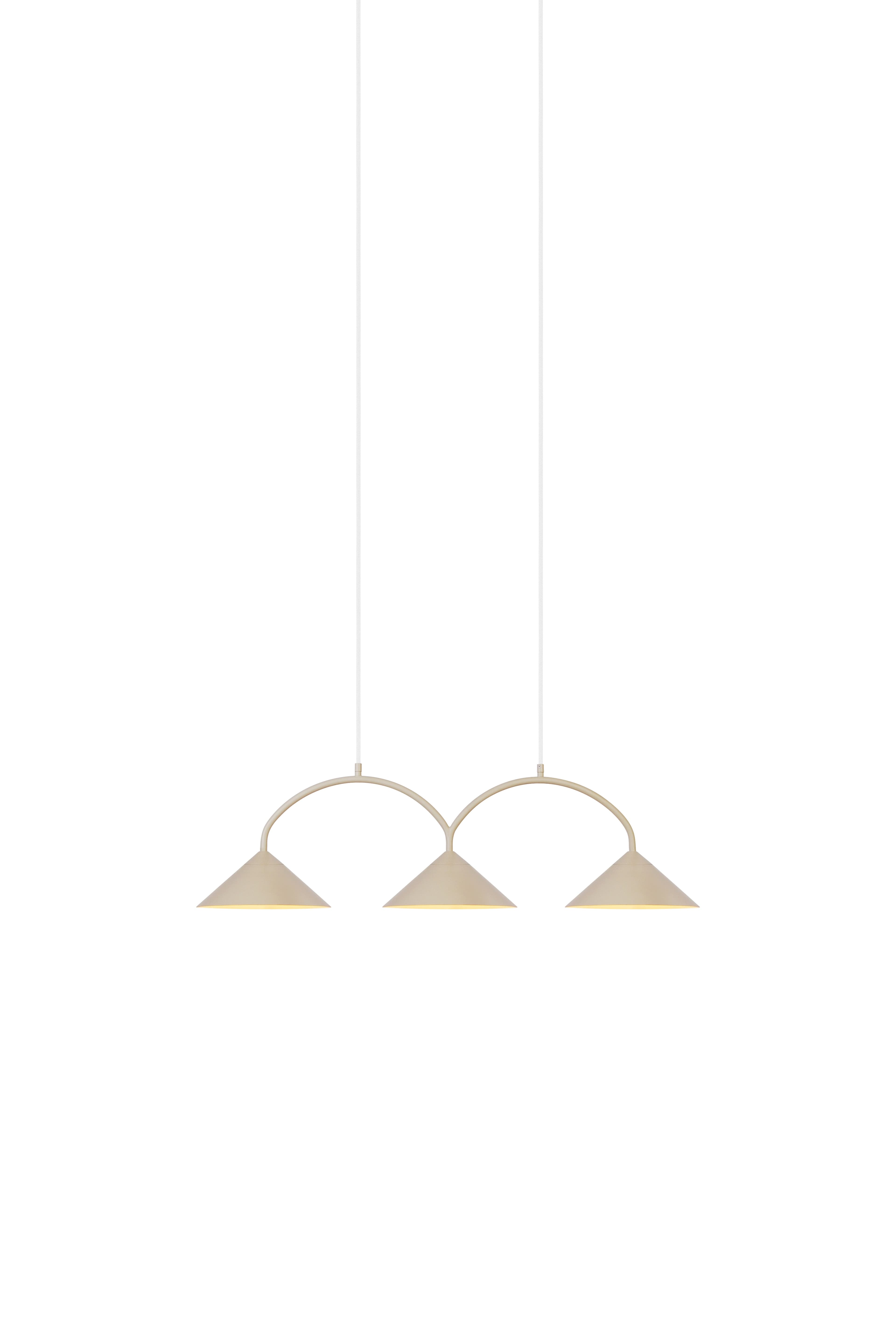 Curve 3 kattovalaisin beige